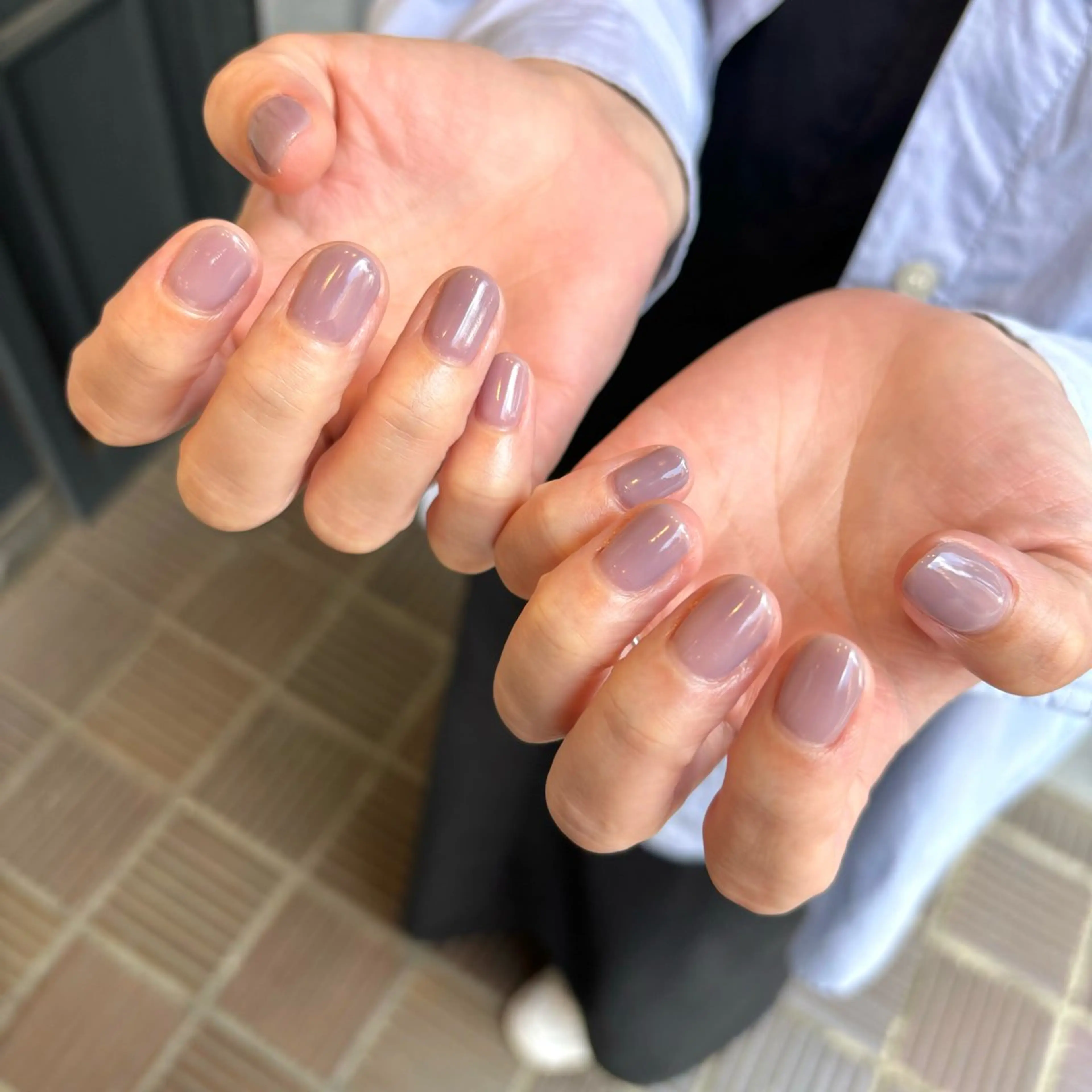 ネイル ワンカラーネイル 12・1月分受付中 🍋narumiのネイルデザイン