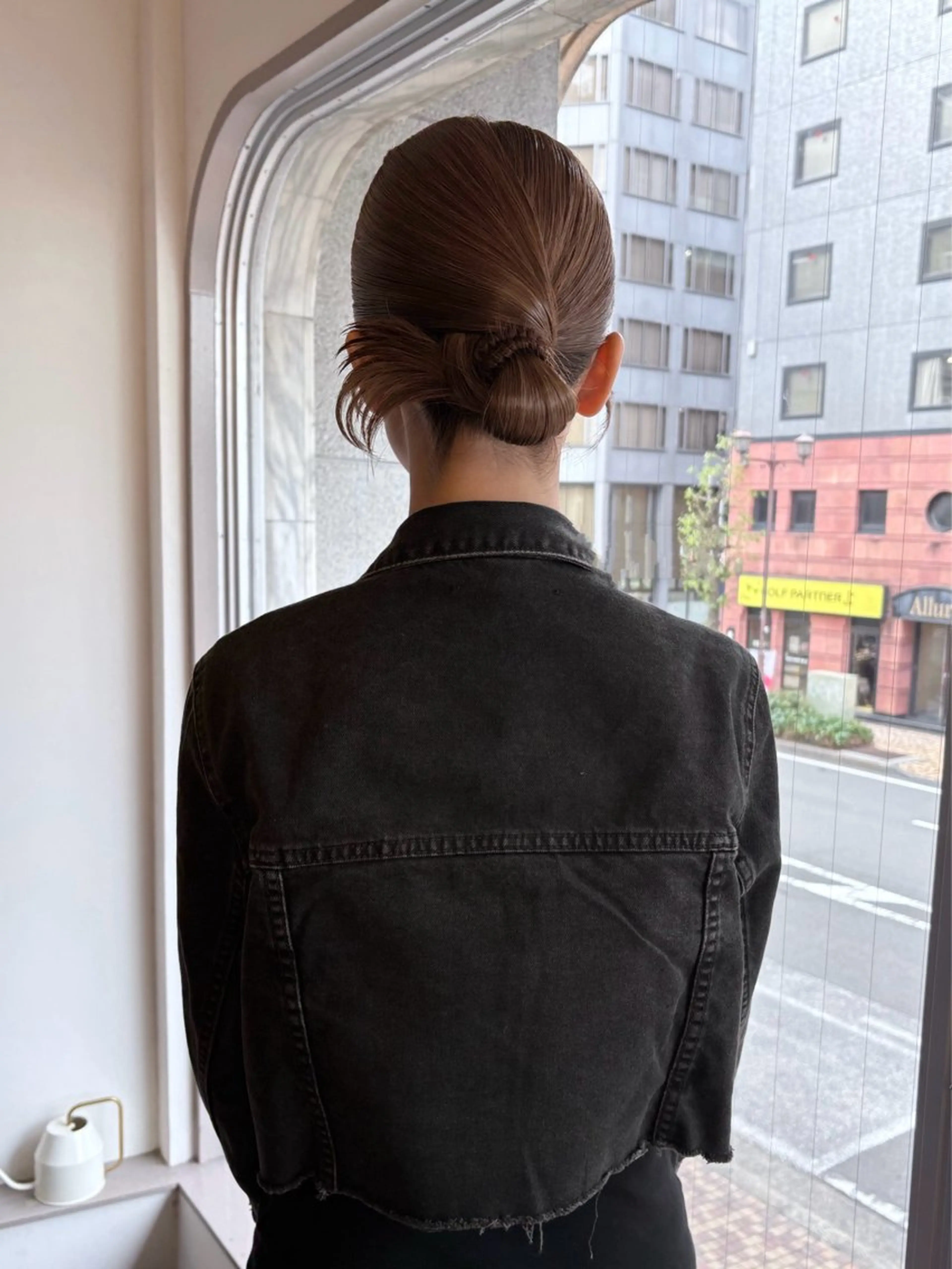 セミロング ヘアアレンジ ヘアセット ヘアセット/レイヤー ボブ🌛karinのヘアスタイル