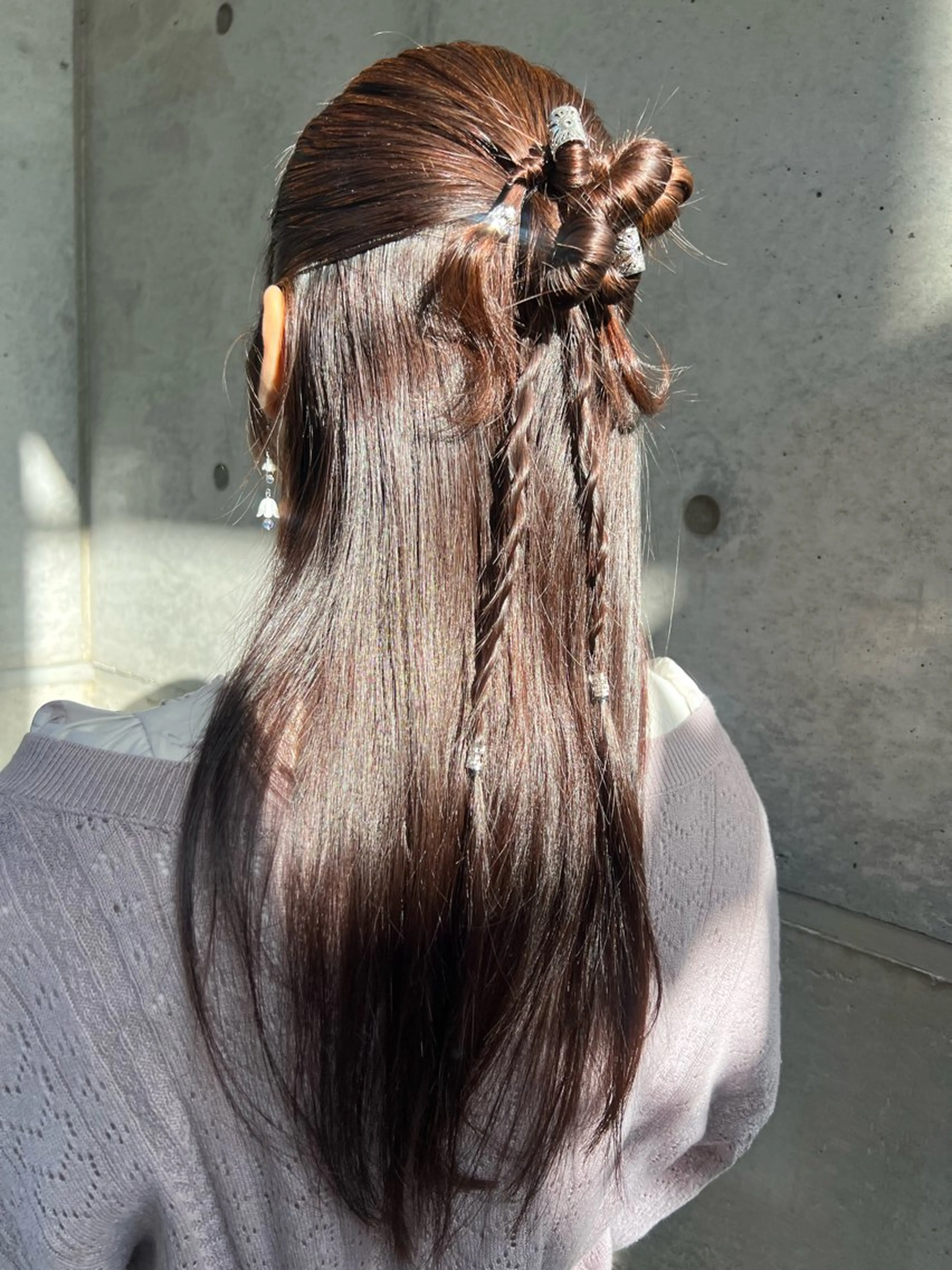 ヘアアレンジの写真