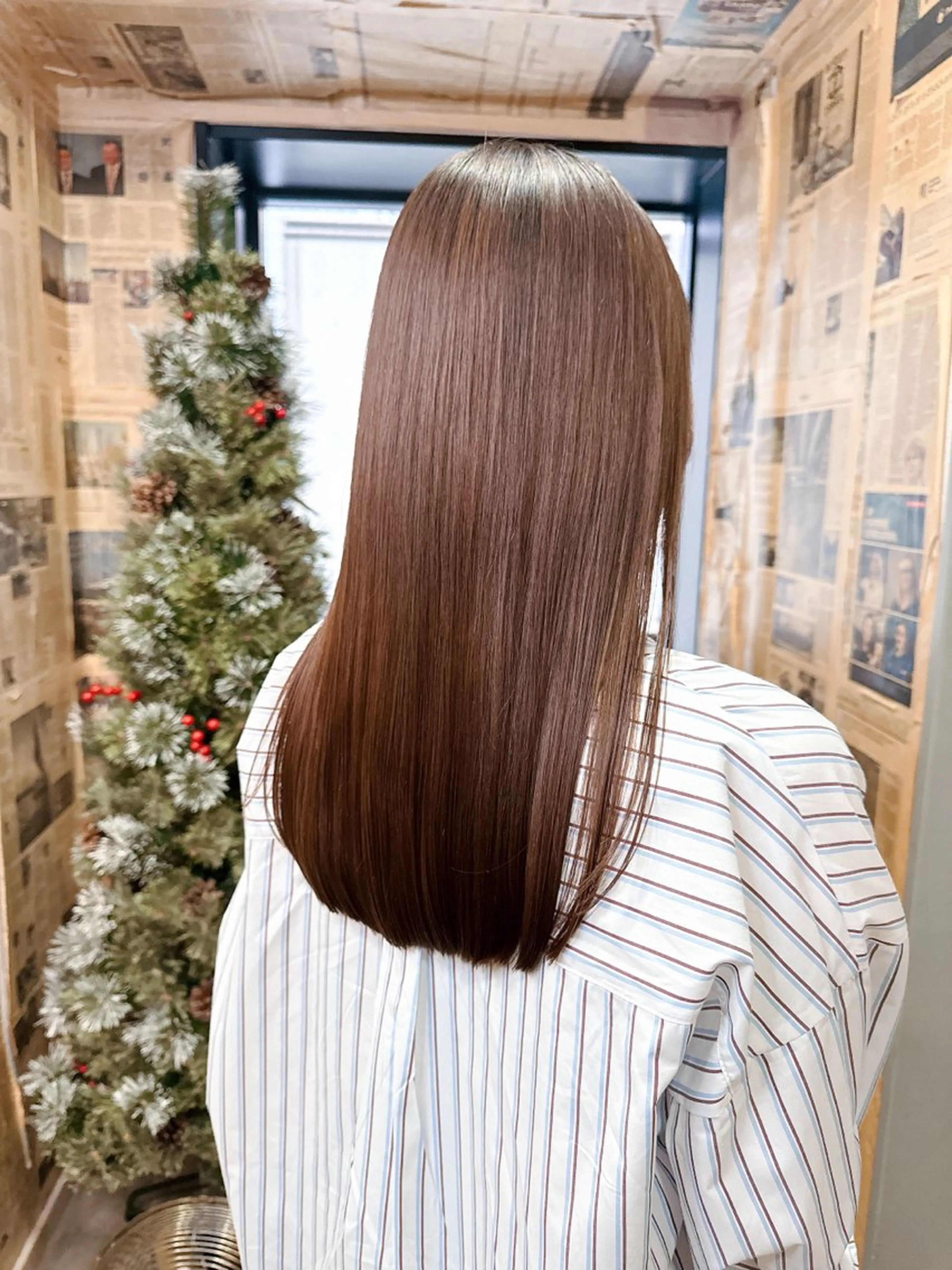 セミロング カラー グレージュ ミルクティーグレージュ Chic シックのその他イメージ