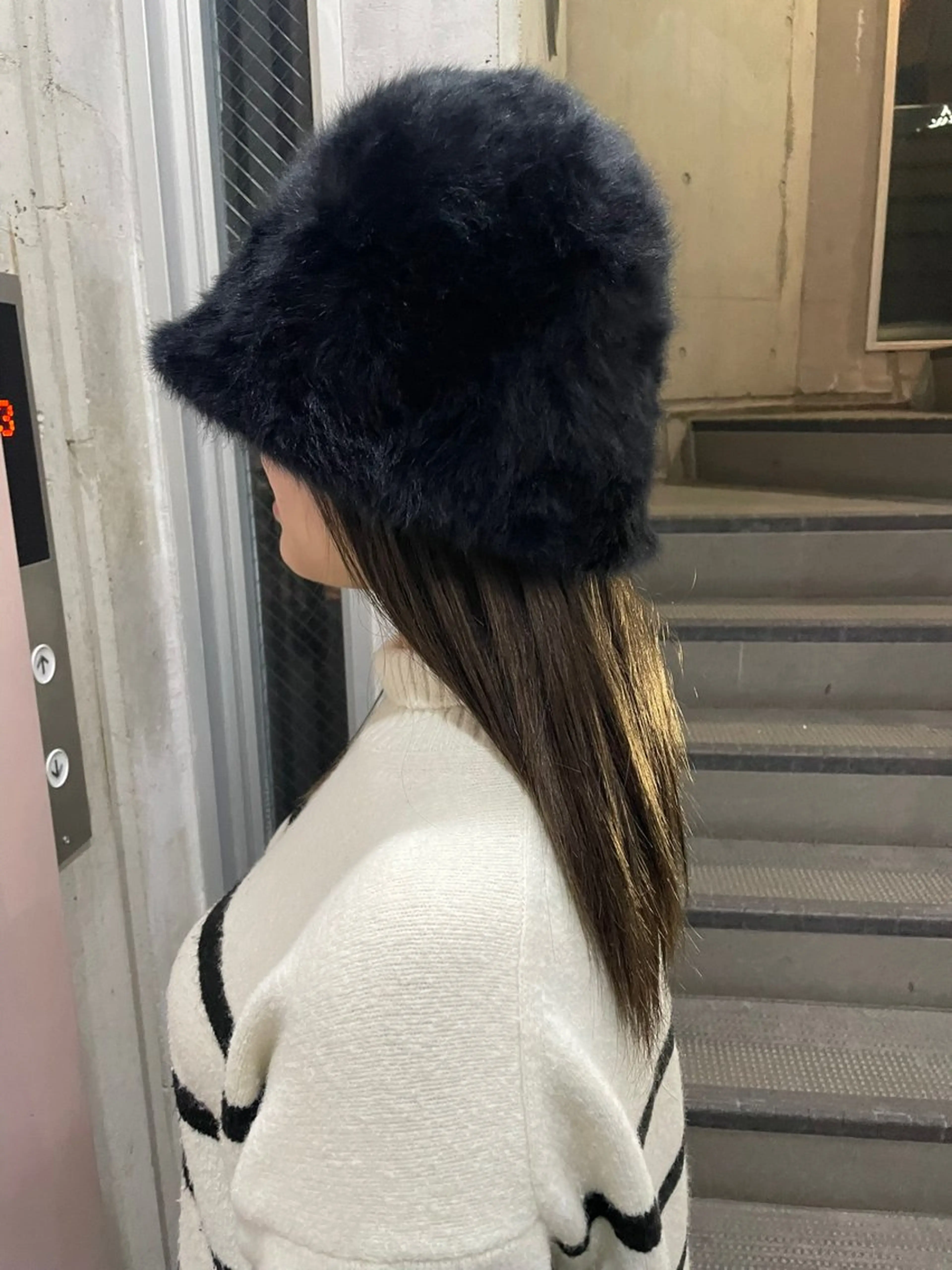 ミディアム カラー ブラウンカラー オリーブブラウン Agu hair dio 熊本上通所属・西田 美桜のヘアスタイル