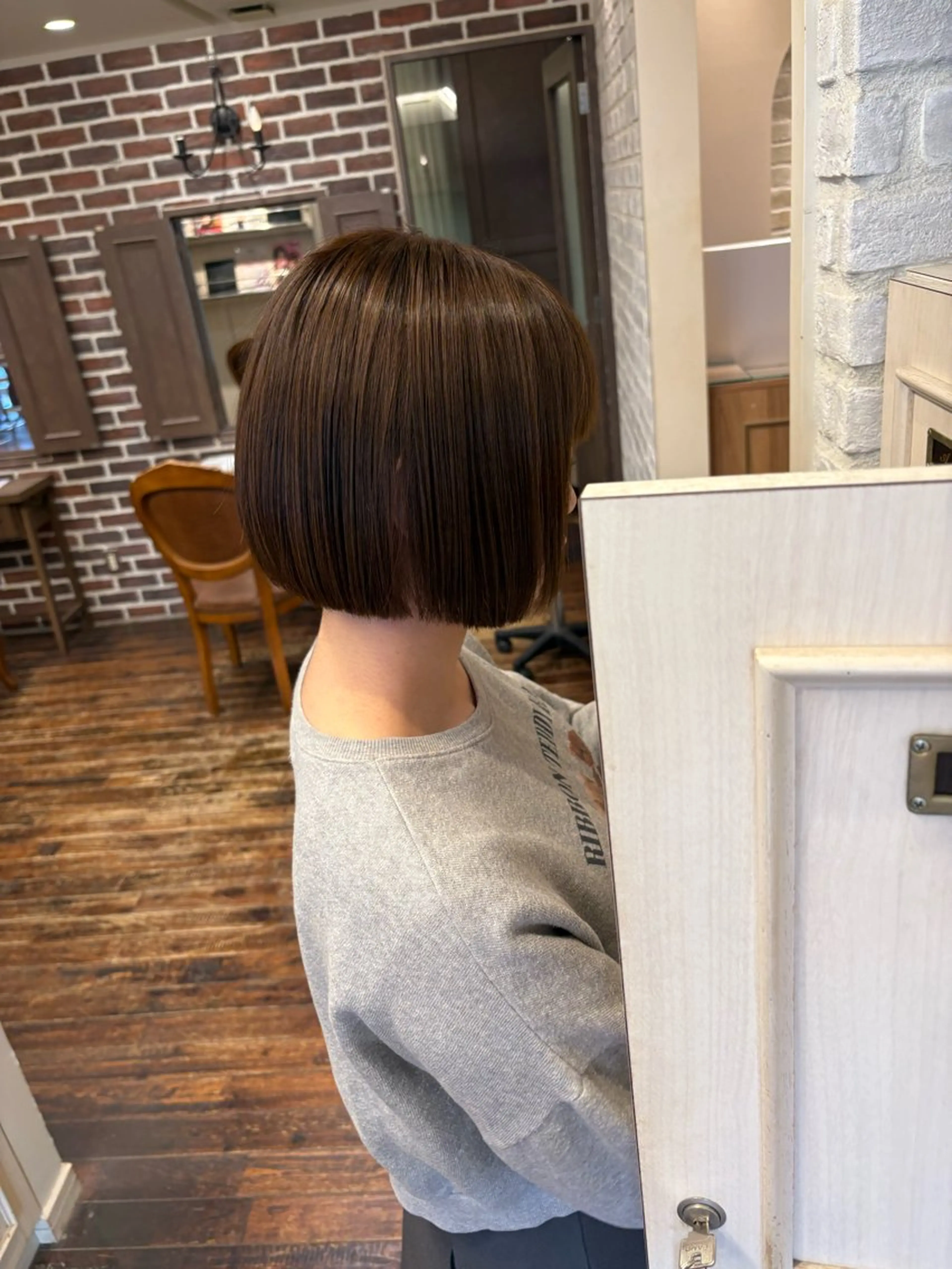 ショート トリートメント 【ボブ.髪質改善. カラー】midoのヘアスタイル