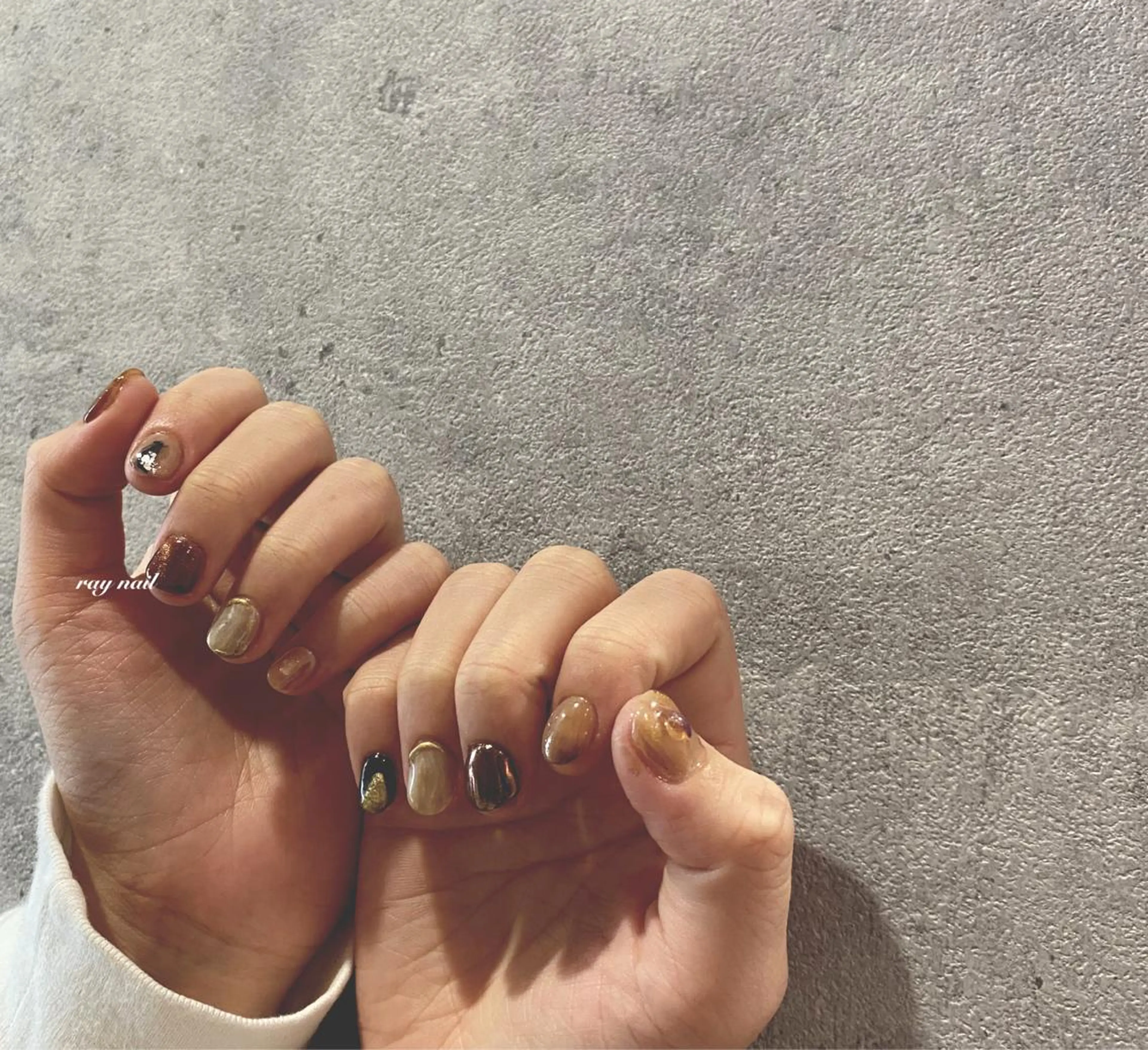 ネイル ハンドネイル ray nail. 中央橋店のネイルデザイン