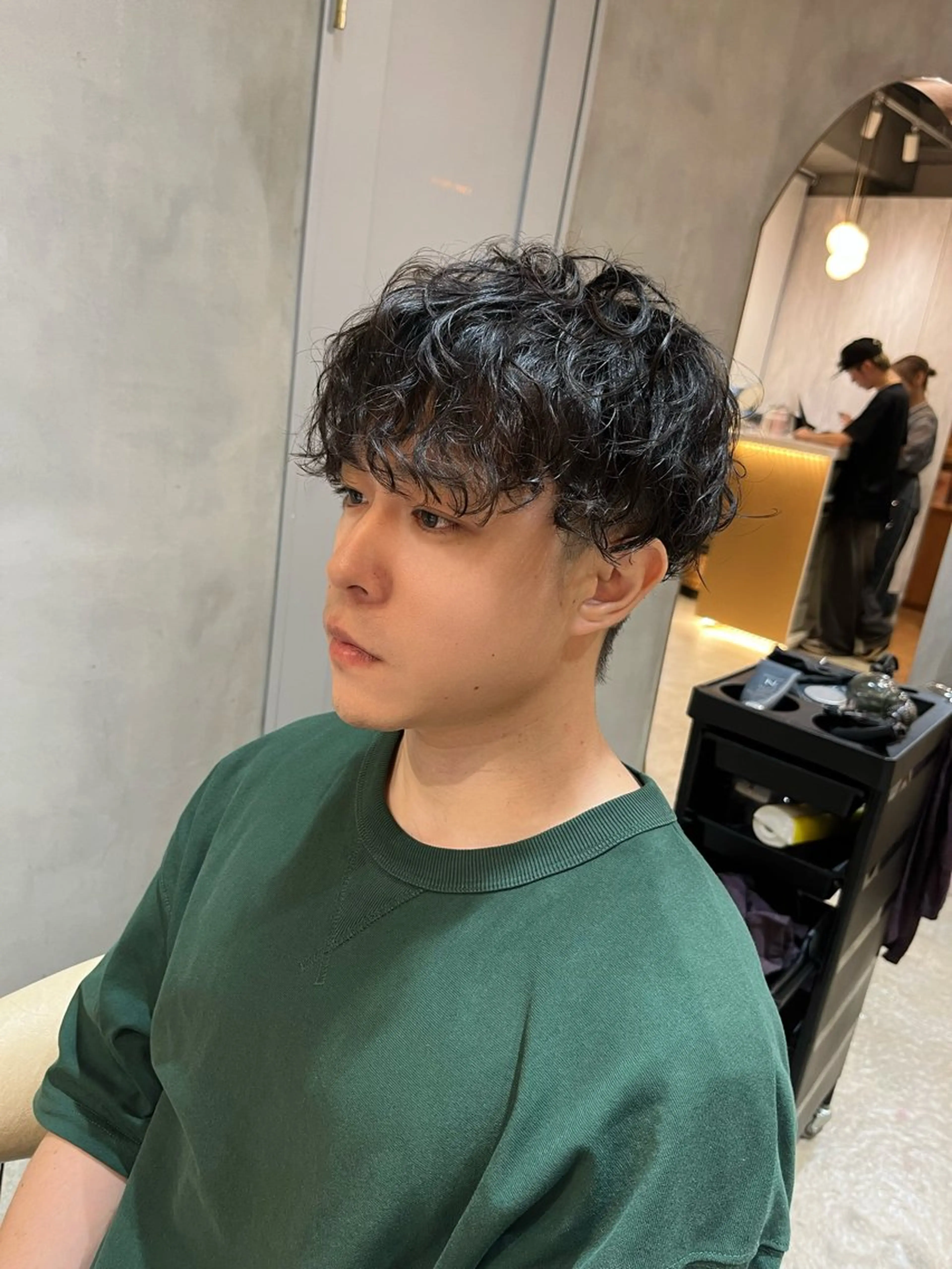 【👦🏻⚡️メンズパーマ➕カット➕高保湿トリートメント⚡️👦🏻】の写真