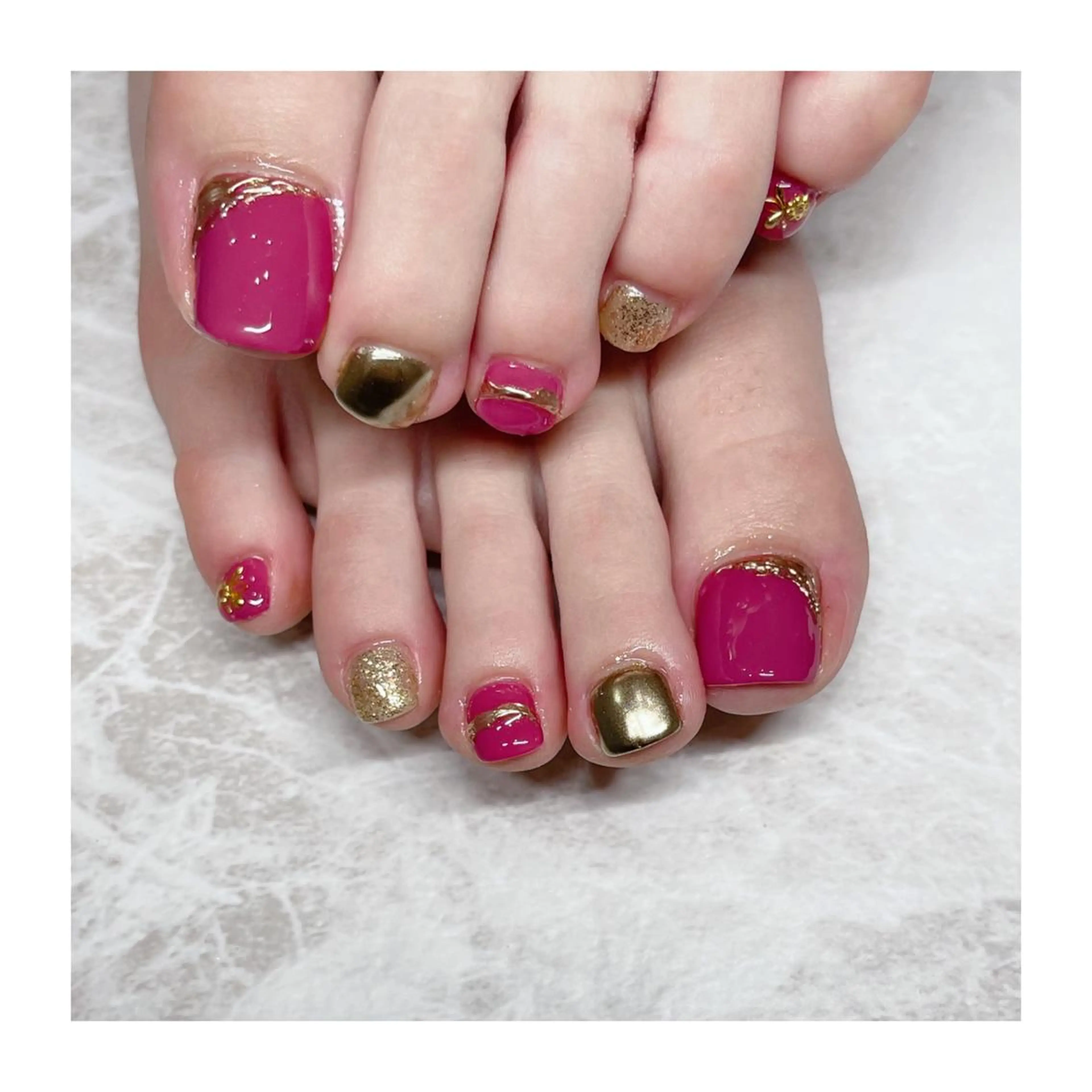 ネイル フットネイル Nailsalon -Aのネイルデザイン