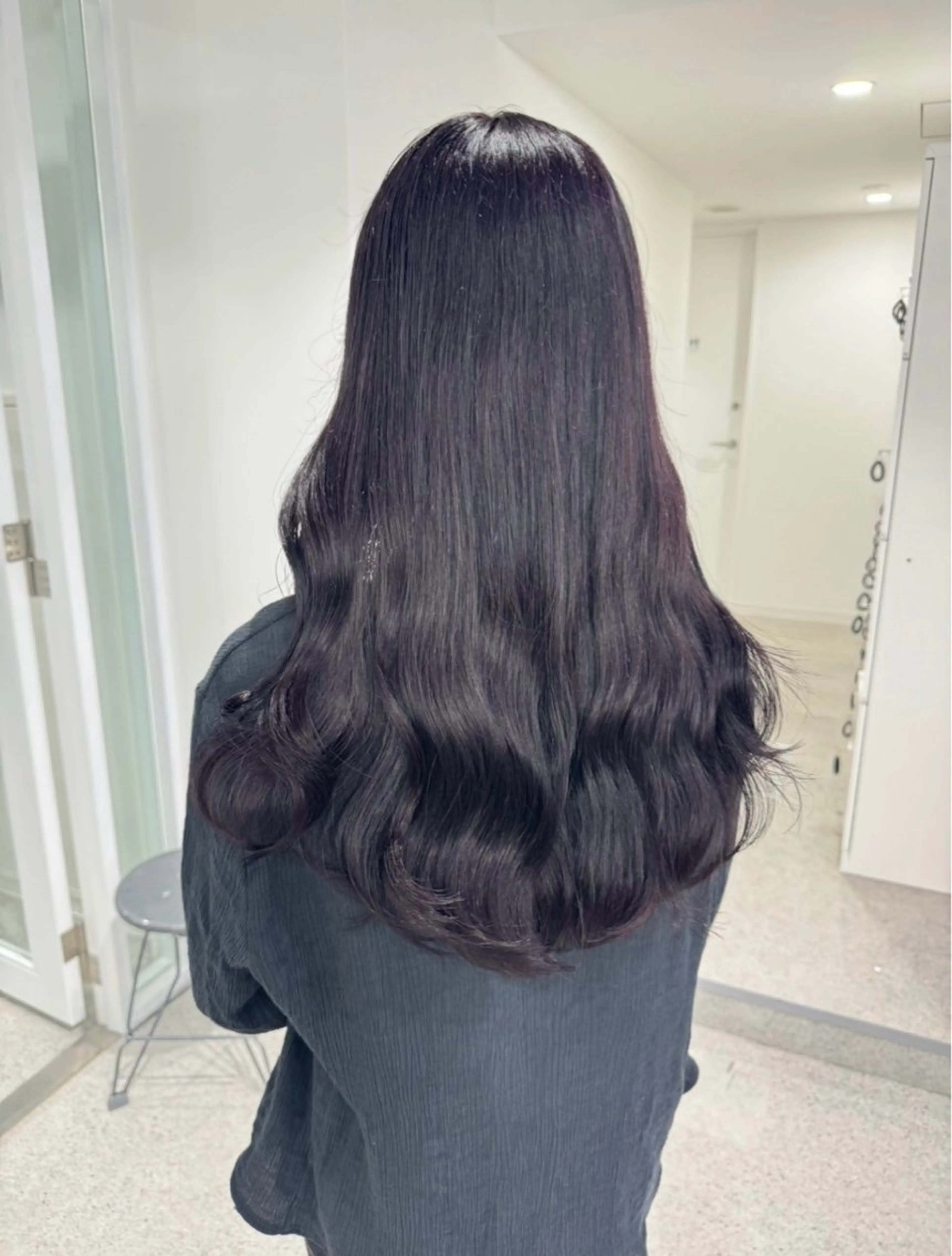 ロング miku/ラベンダー 透明感カラー🪻❤︎のヘアスタイル