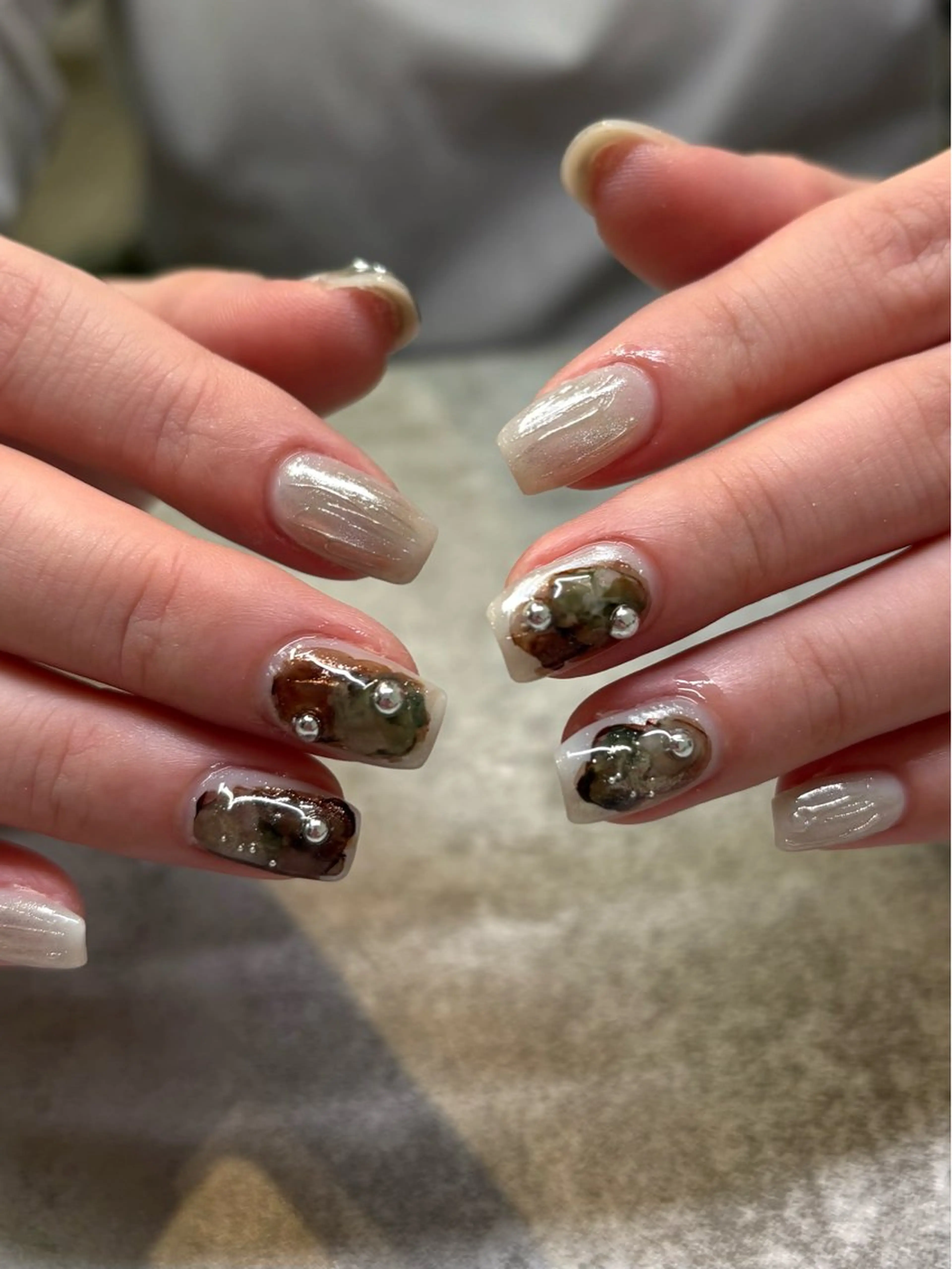 ネイル ハンドネイル Glad nail toyonのネイルデザイン