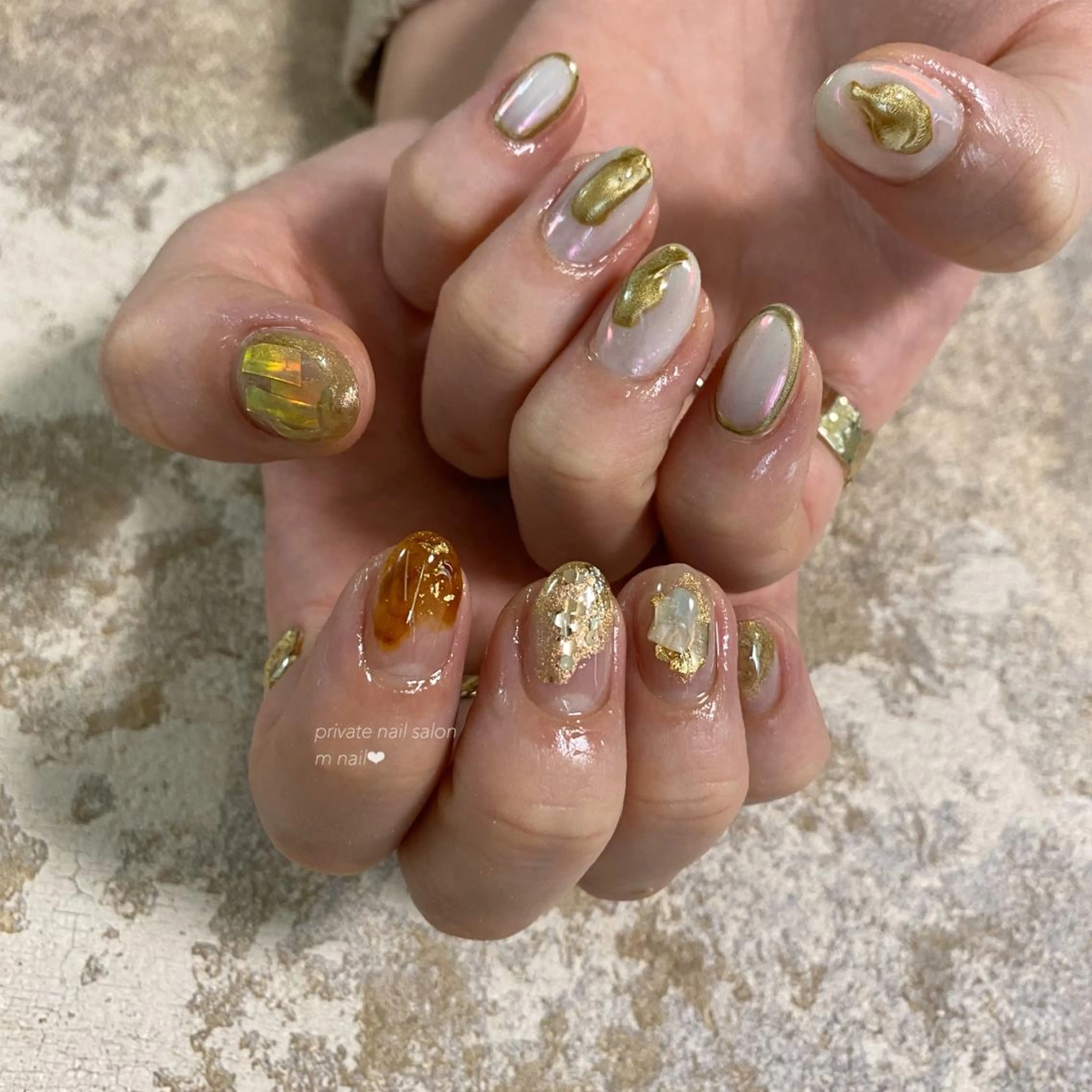 ネイル ハンドネイル 小河原 舞のネイルデザイン