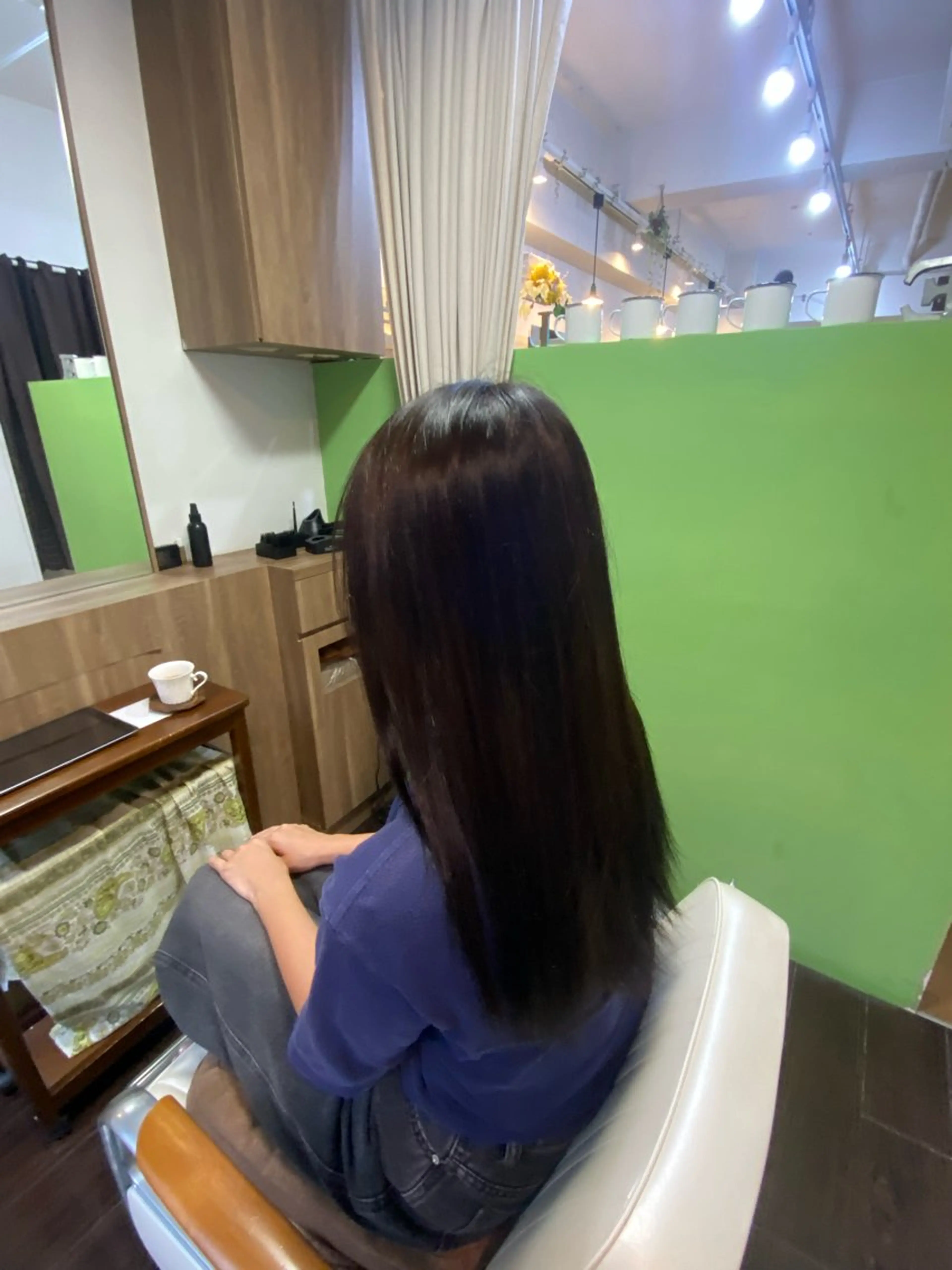 セミロング カラー ヘアアレンジ メンズ特化 エシカル　松原大将のヘアスタイル