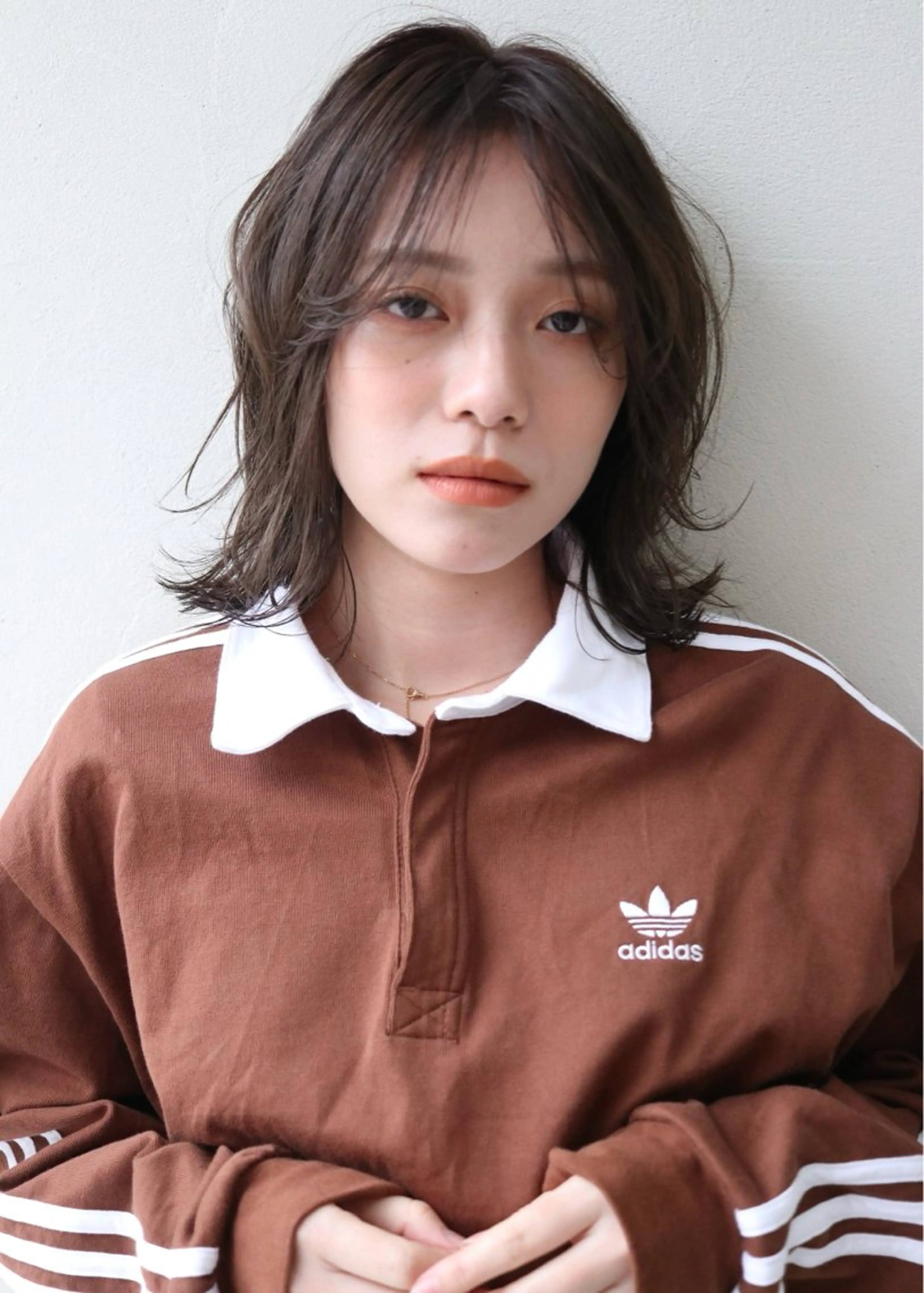 ミディアム カット トリートメント 村瀬 浩司のヘアスタイル