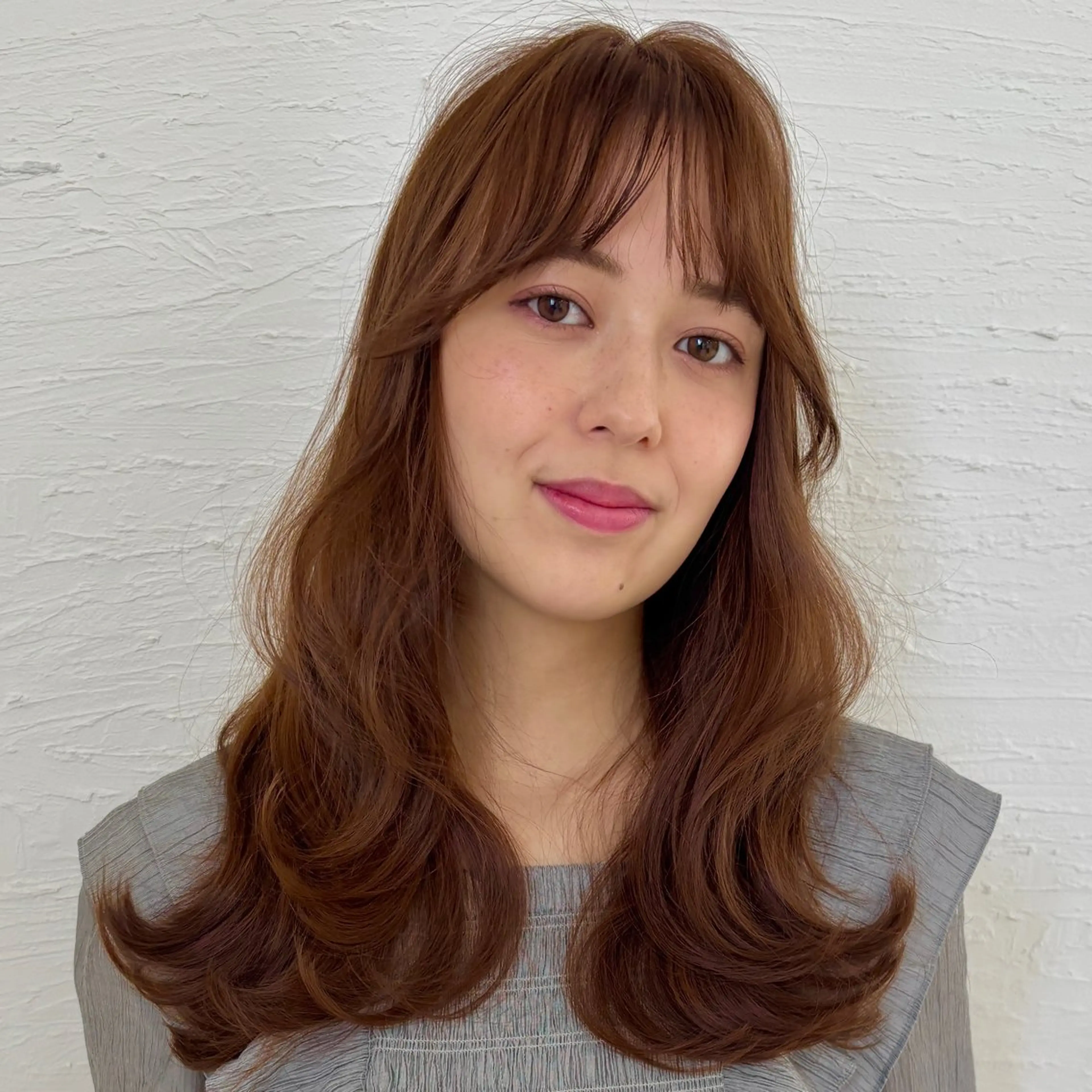 セミロング くびれヘア くびれレイヤー レイヤーカット カット ヘアカラー トリートメント ボブ・レイヤーカット 吉敷航一のヘアスタイル