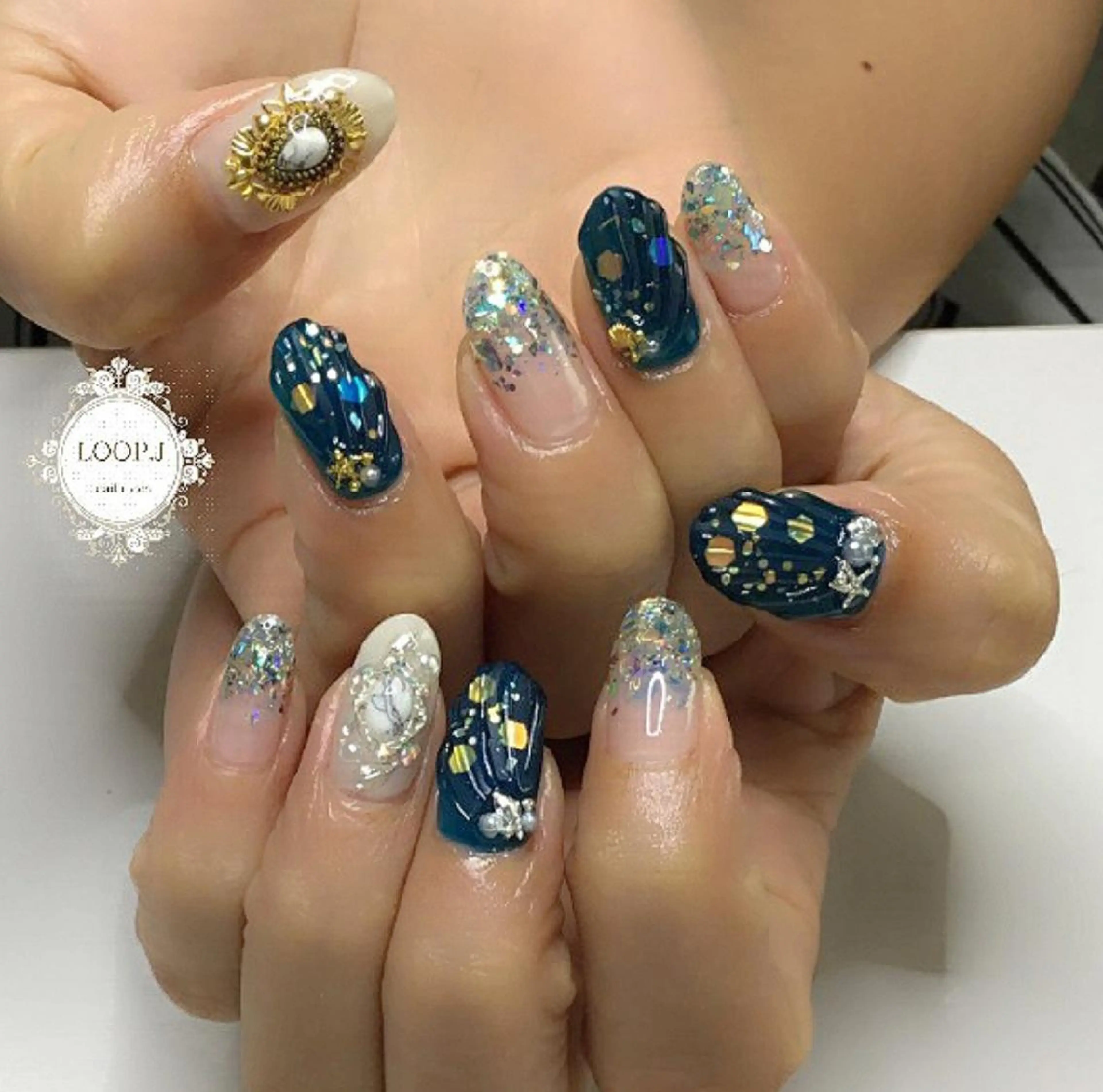 ネイル おおくぼ めぐみのネイルデザイン