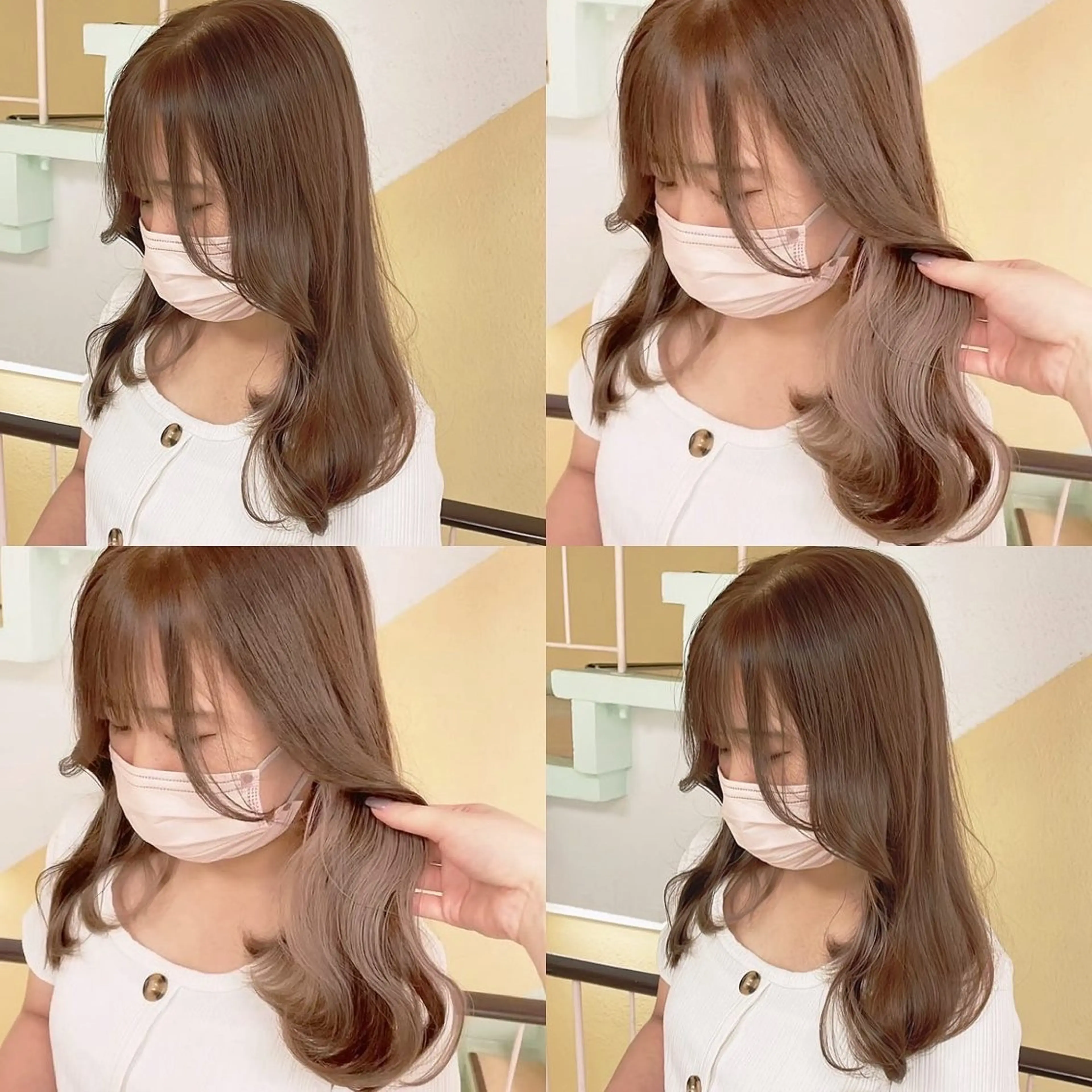 カラー ヘアカラー トリートメント 渋谷:インナーカラー ／🍒エリカ🍒のヘアスタイル