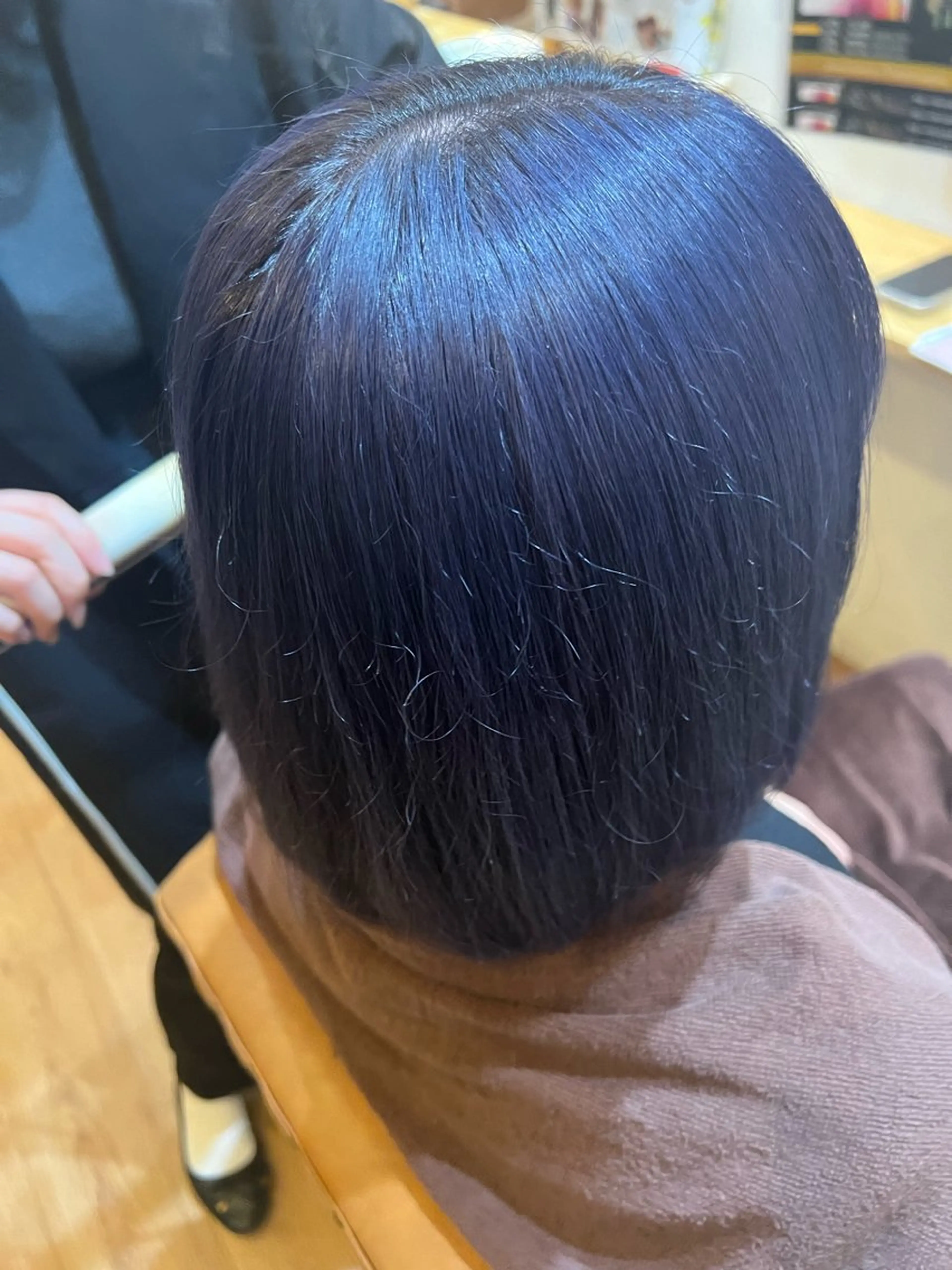 ミディアム カラー ヘアカラー ハイトーンカラー 坂本 翼のヘアスタイル