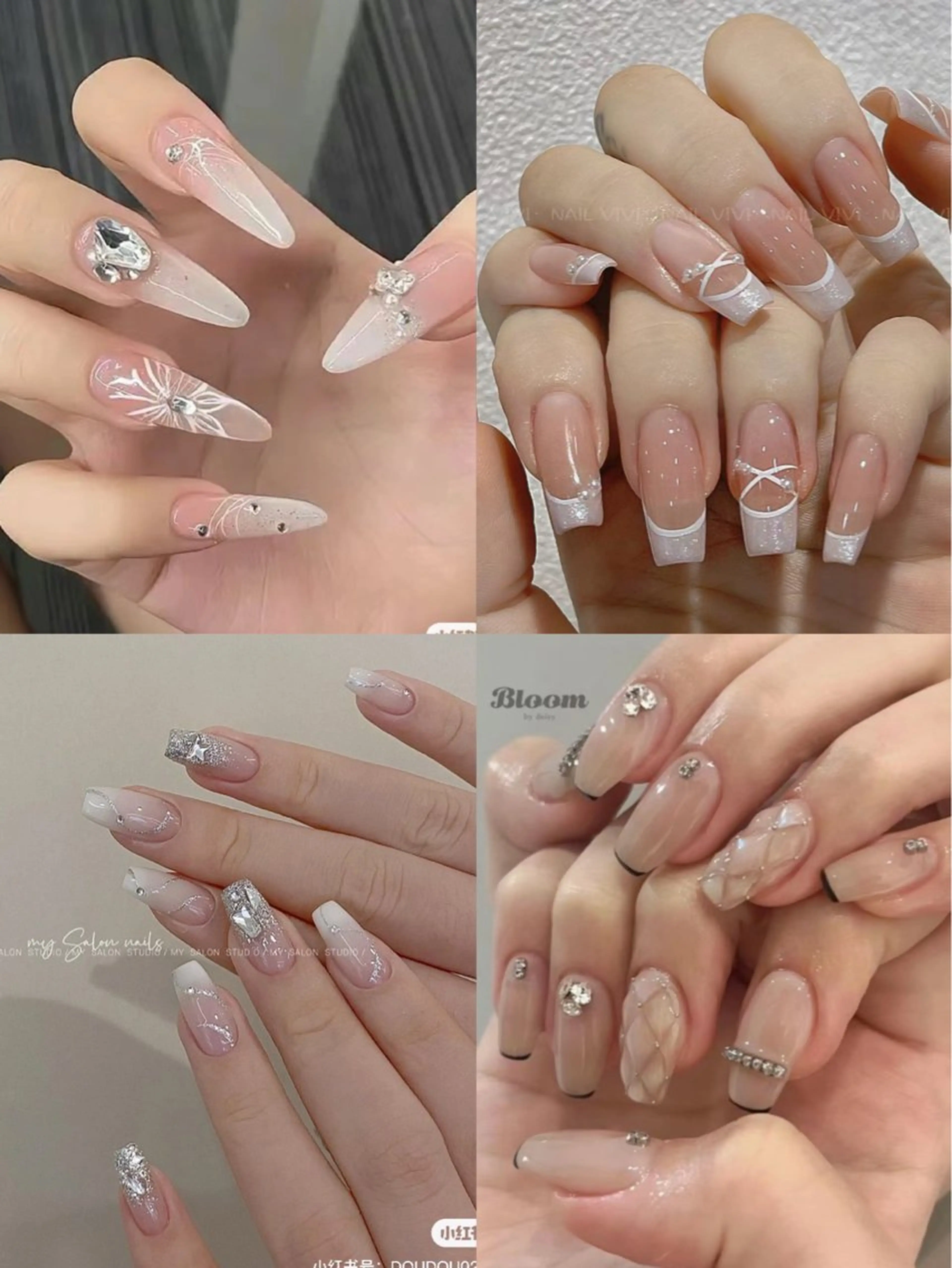 ネイル ハンドネイル ハンドケア ネイル＆アイラッシュ ∩_∩アオイのネイルデザイン