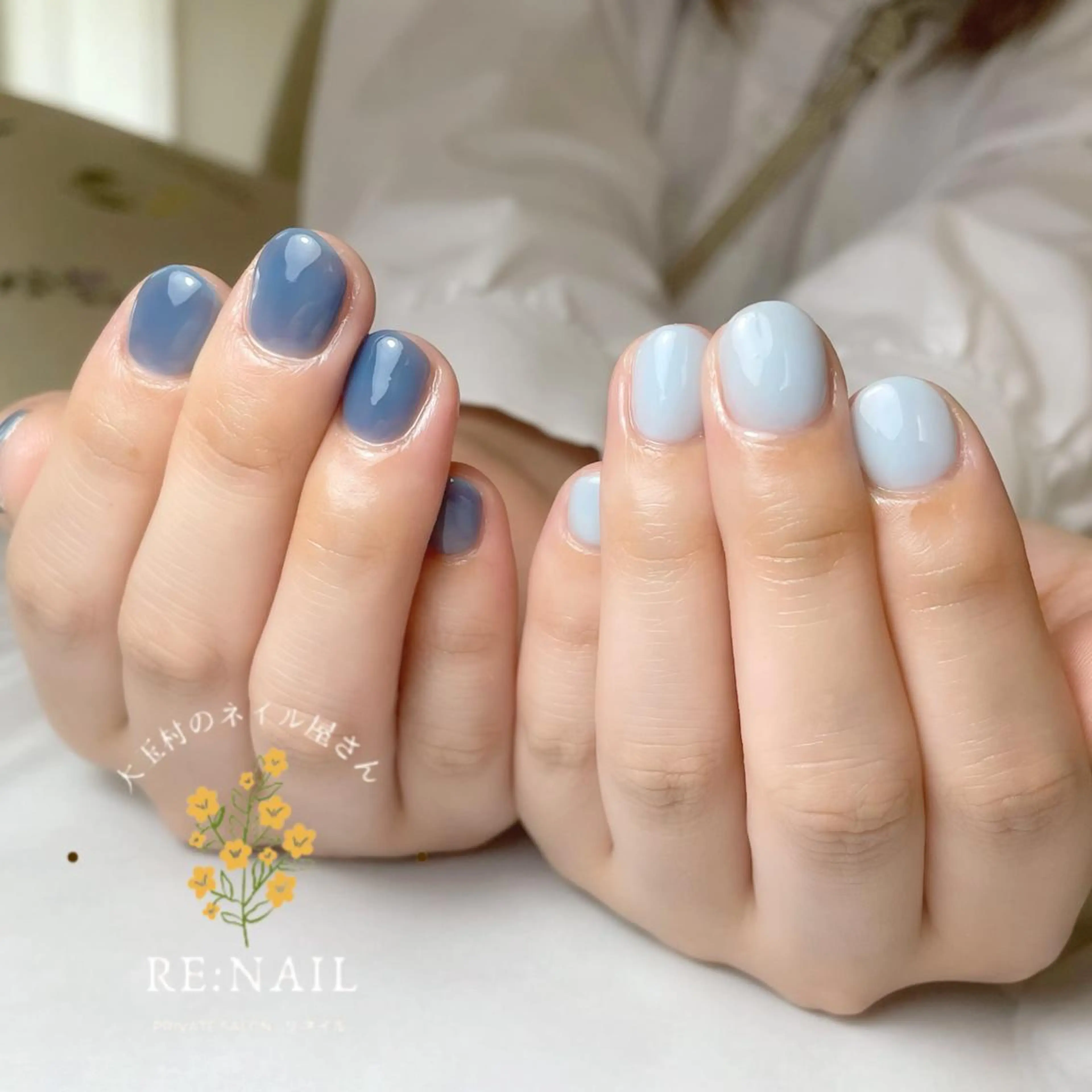 ネイル ハンドネイル かんの りなのネイルデザイン