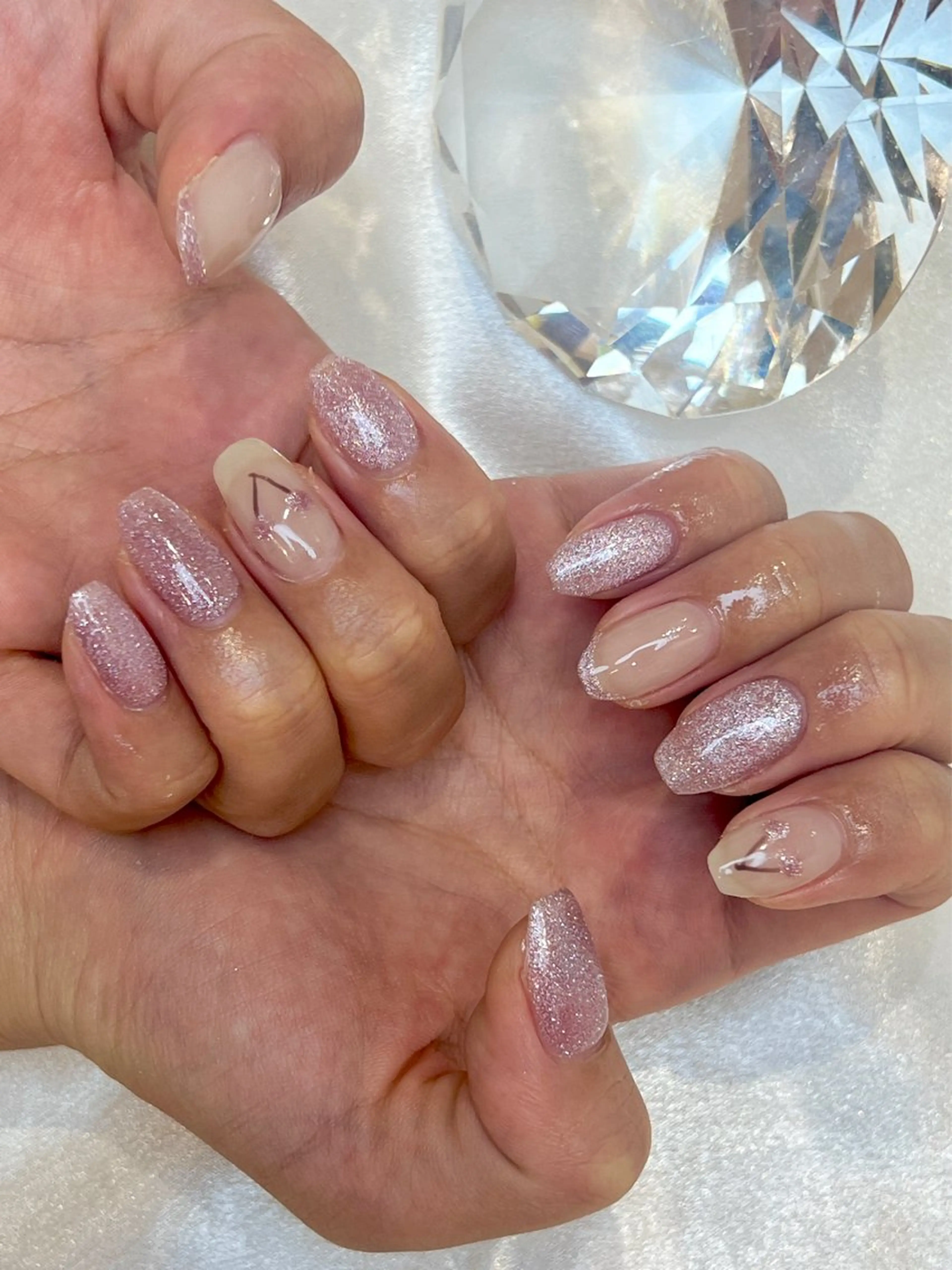 ネイル 個性派ニュアンス nuts nail所属・【池袋】nuts nail なつみのネイルデザイン