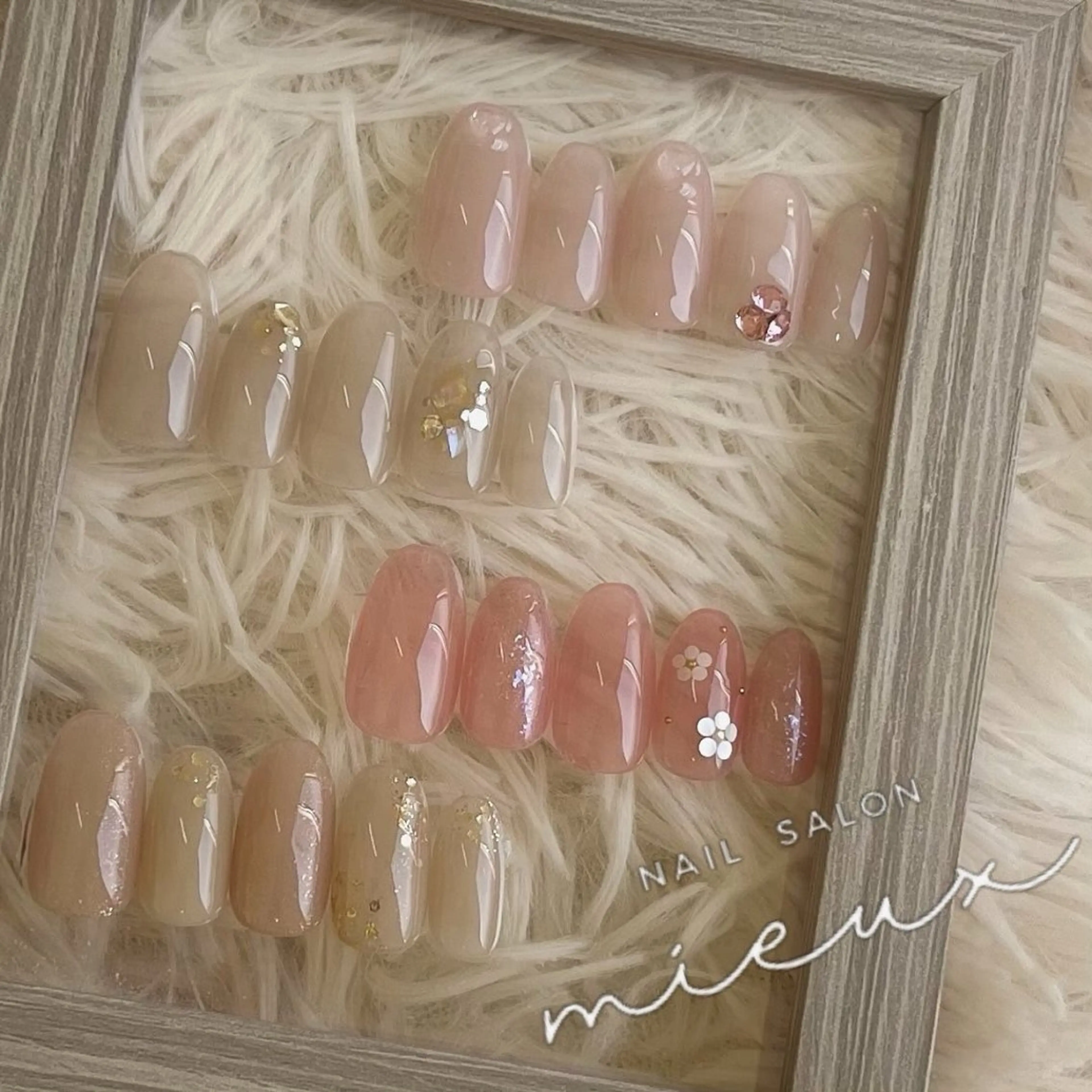 ネイル ハンドネイル mieux ariiiのネイルデザイン