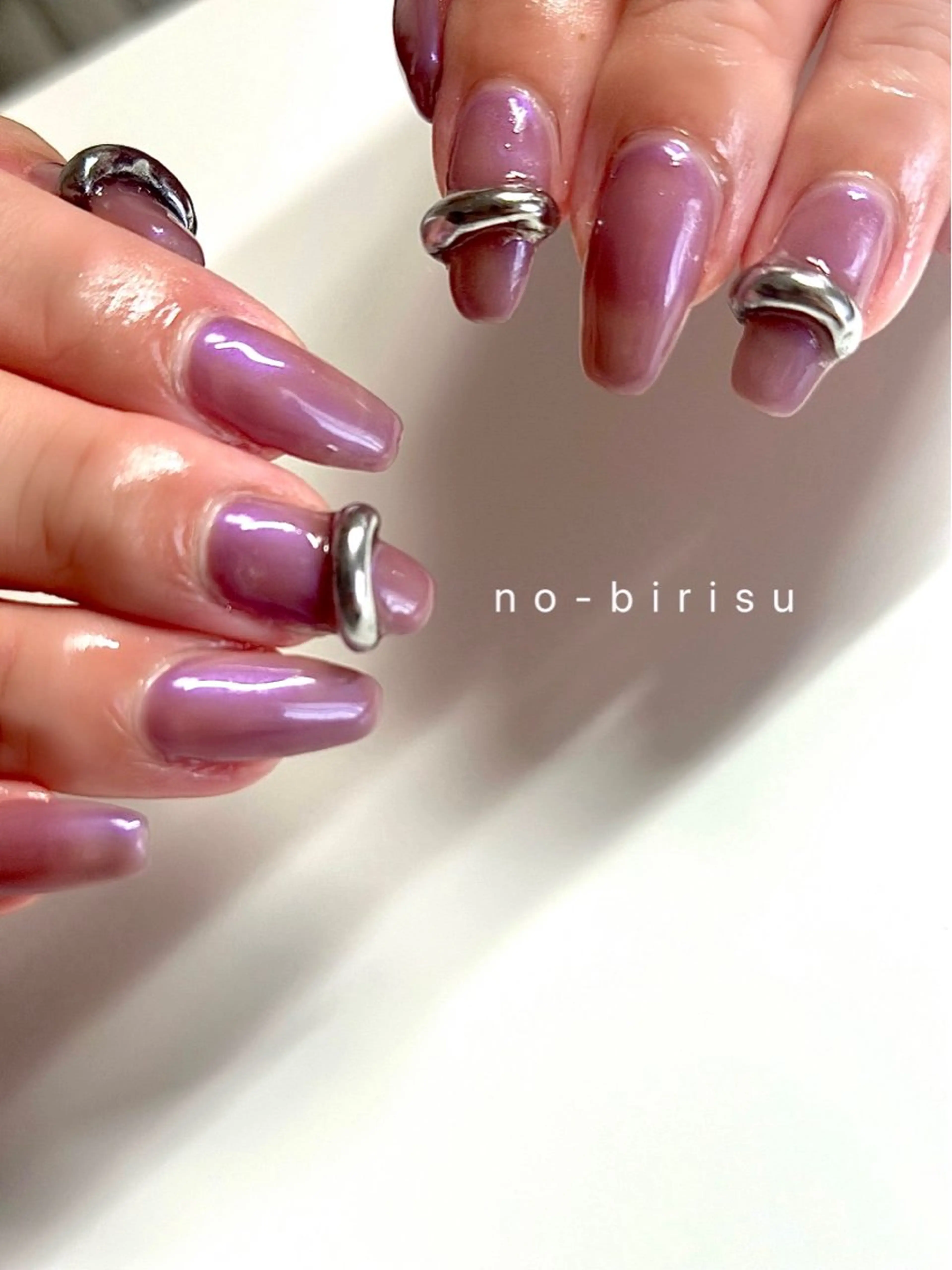 ネイル ハンドネイル no-birisu nailのネイルデザイン
