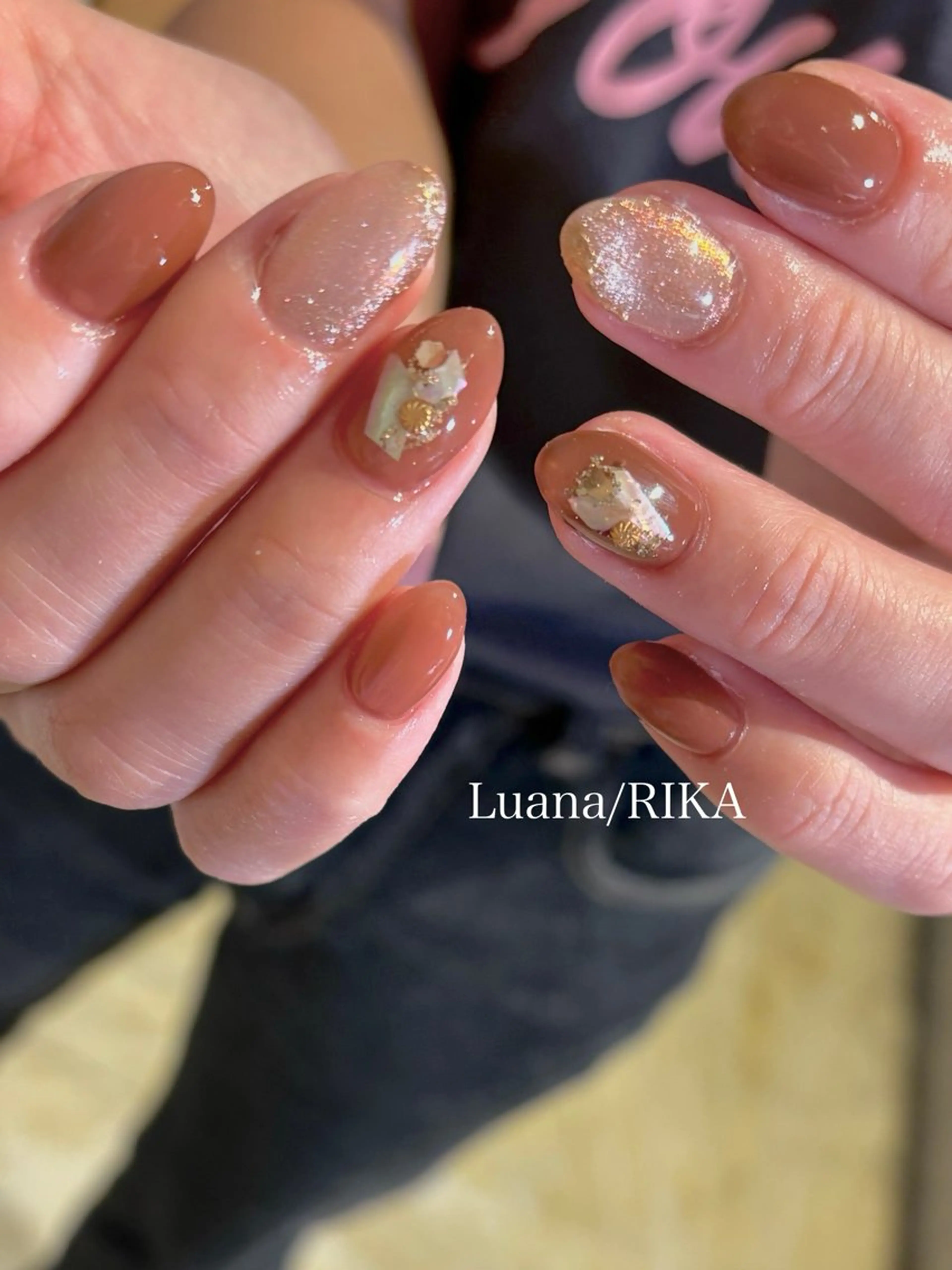 ネイル ハンドネイル Nail Salon Luana Rikaのネイルデザイン