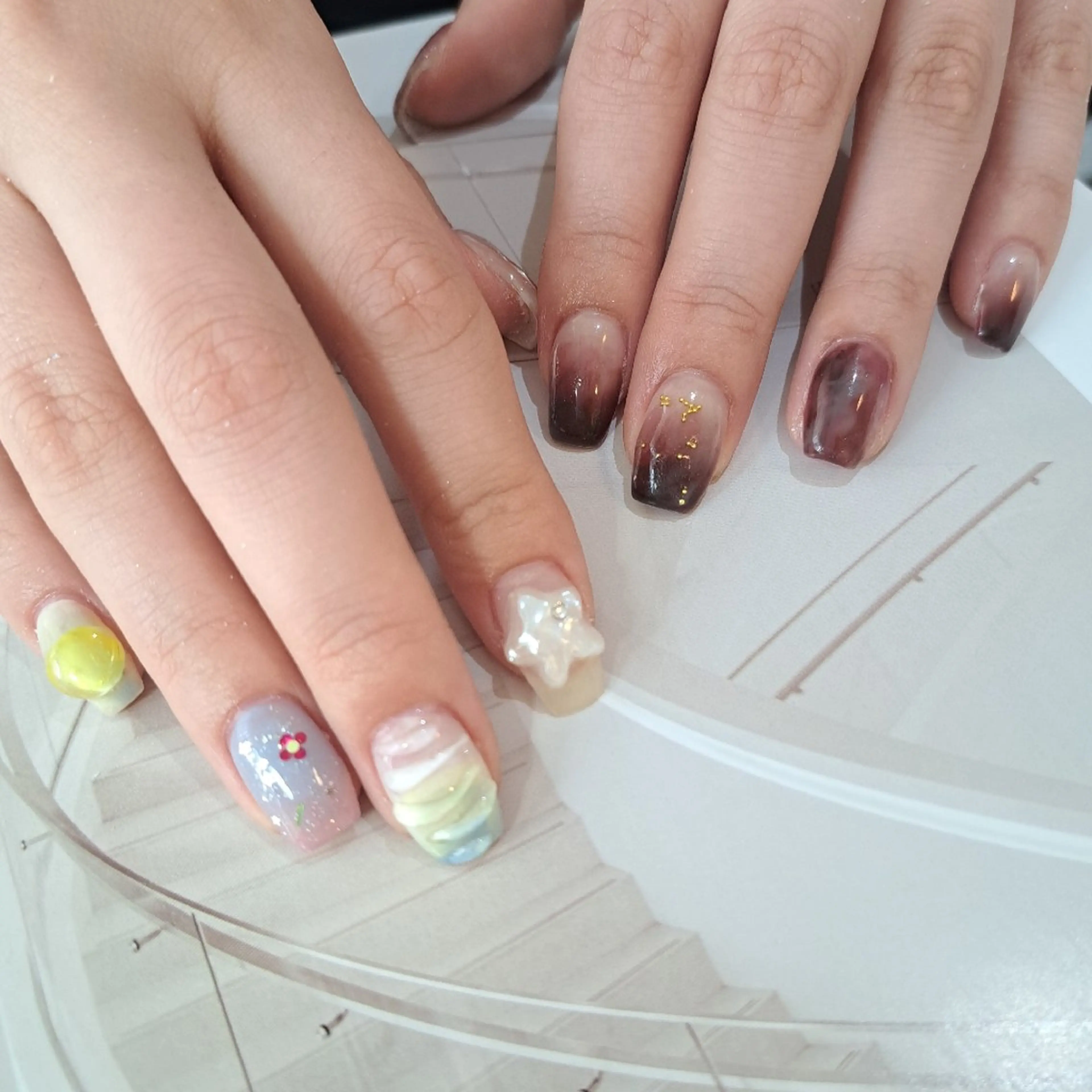 ネイル アートネイル ジェルネイル 持ち込み ぷっくりネイル Nail mood /アートし放題のネイルデザイン