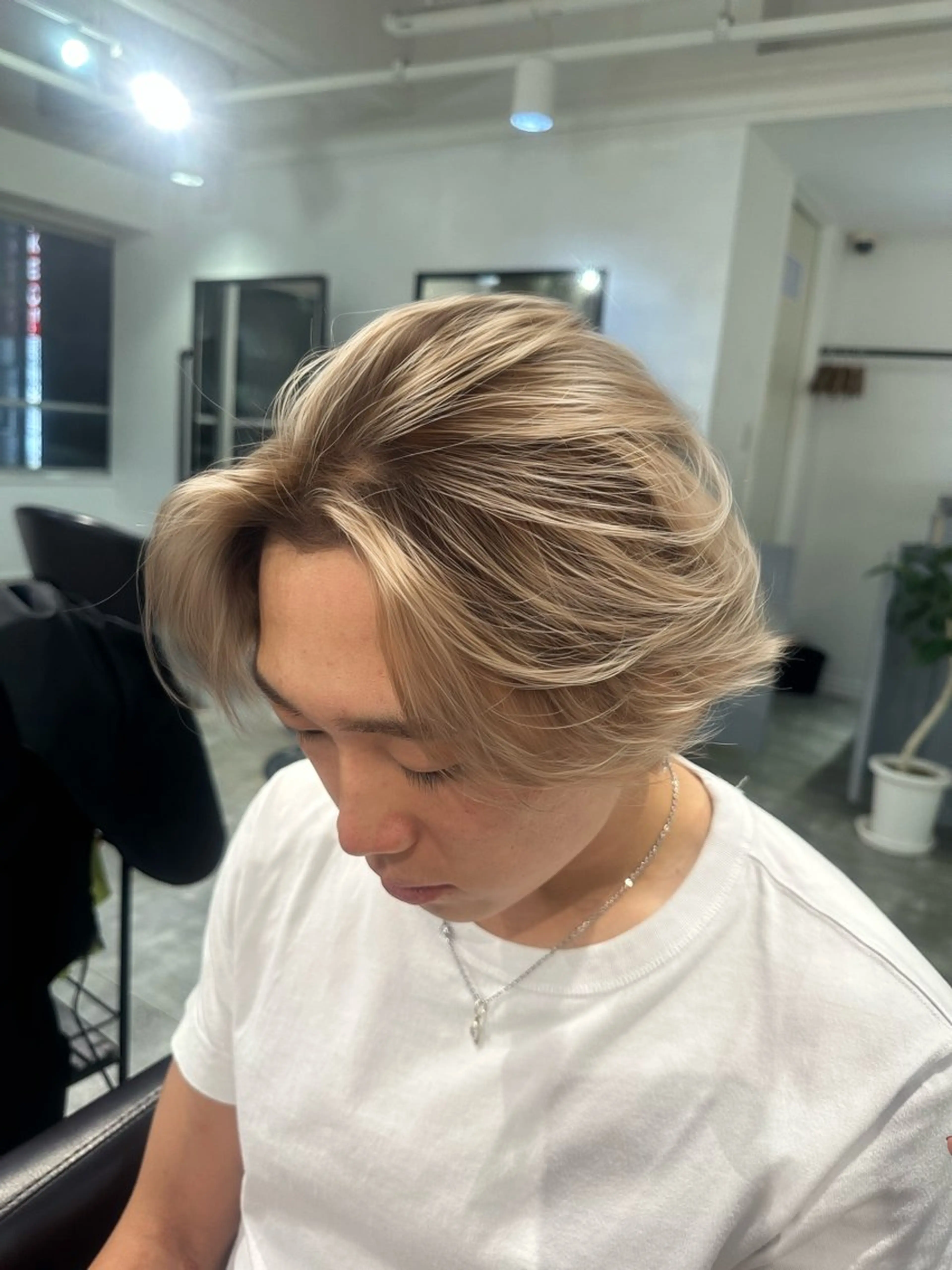 カラー メンズ 【バレイヤージュ】 kentoのヘアスタイル
