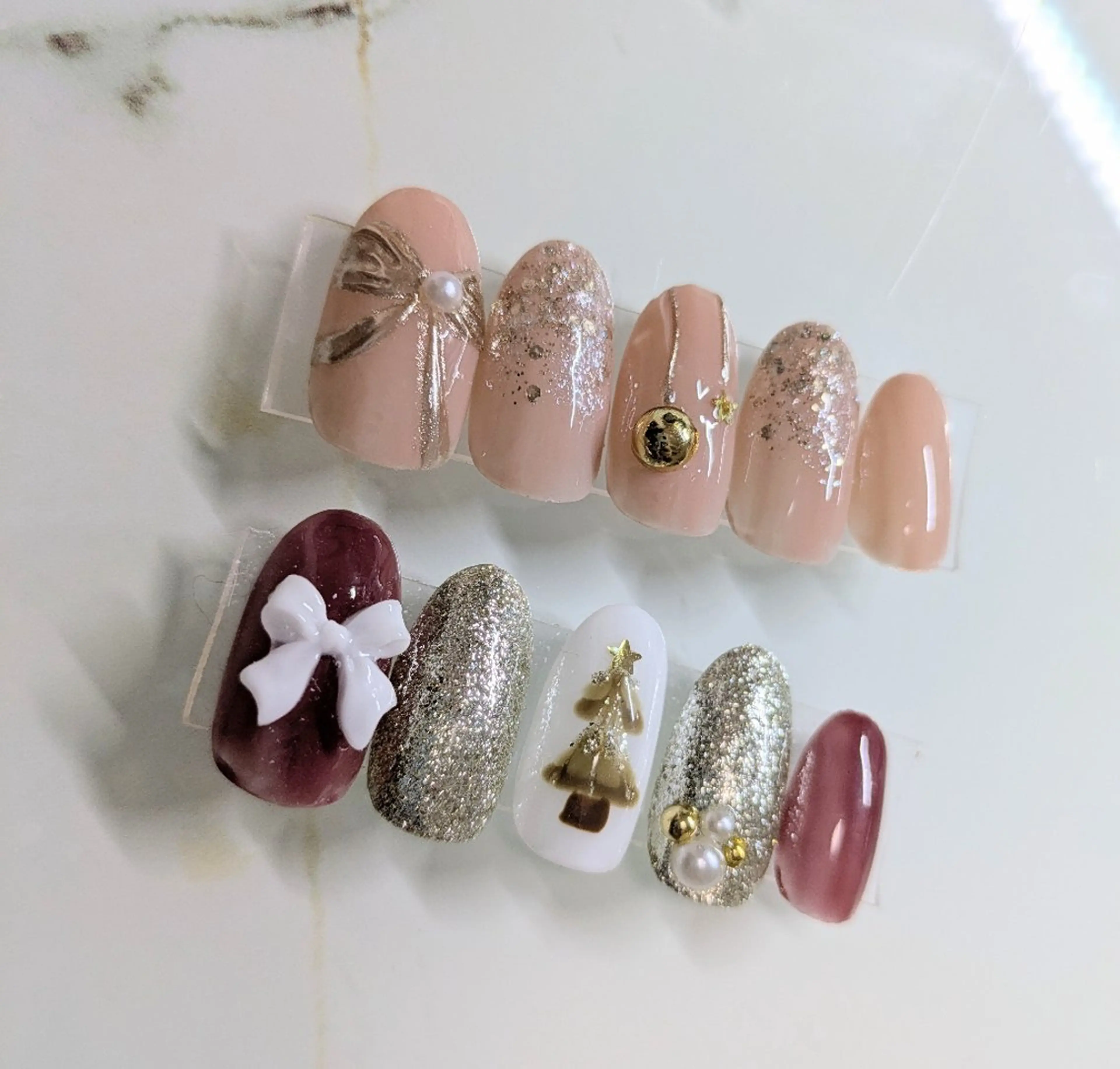 ネイル 冬ネイル クリスマス as.nail あやのネイルデザイン