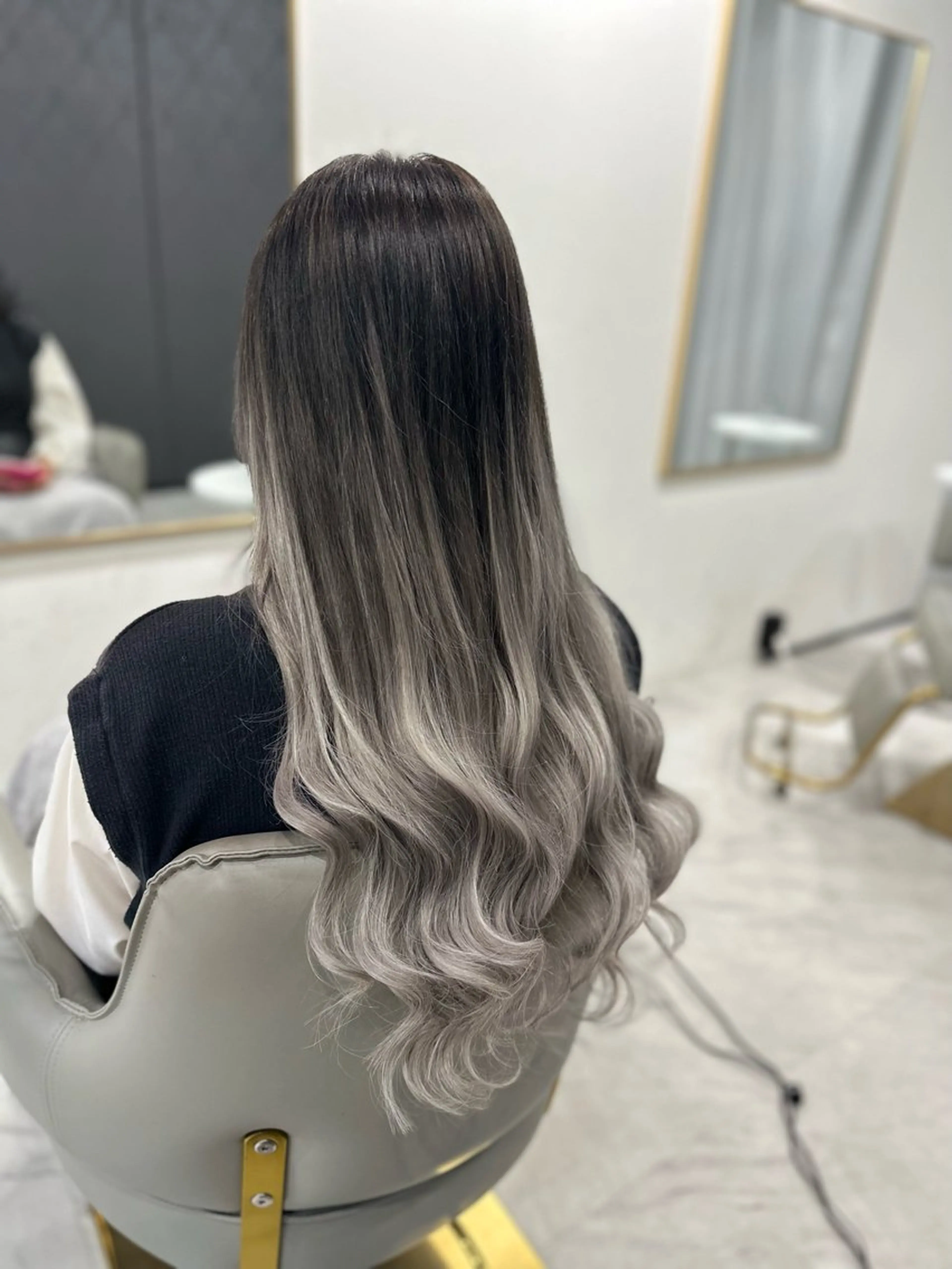 ロング エクステ シールエクステ AOI️🫧🩵のヘアスタイル
