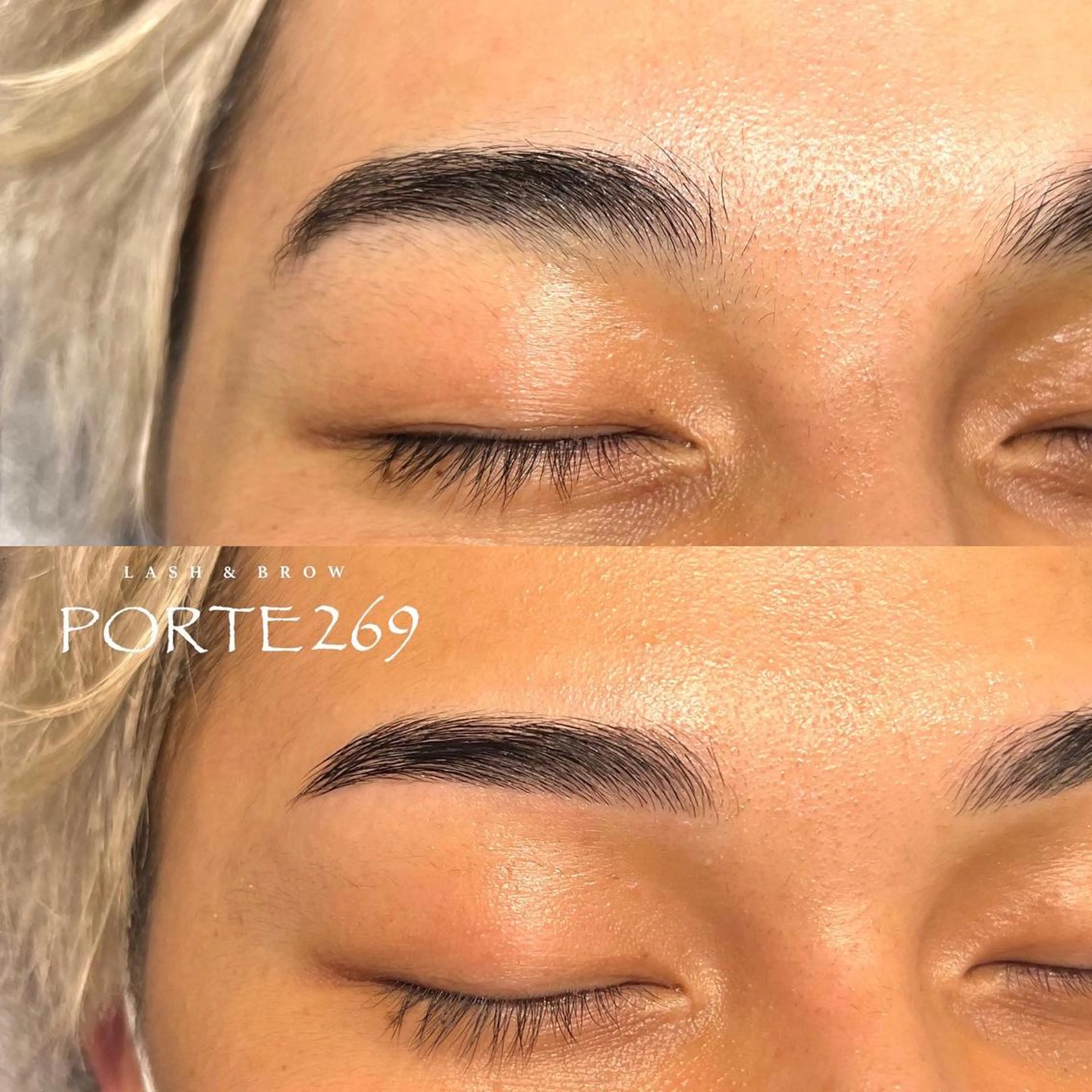 パーマ メンズ アイブロウ Lash&brow PORTE269あべの店所属・吉原 果帆のマツエク・マツパデザイン
