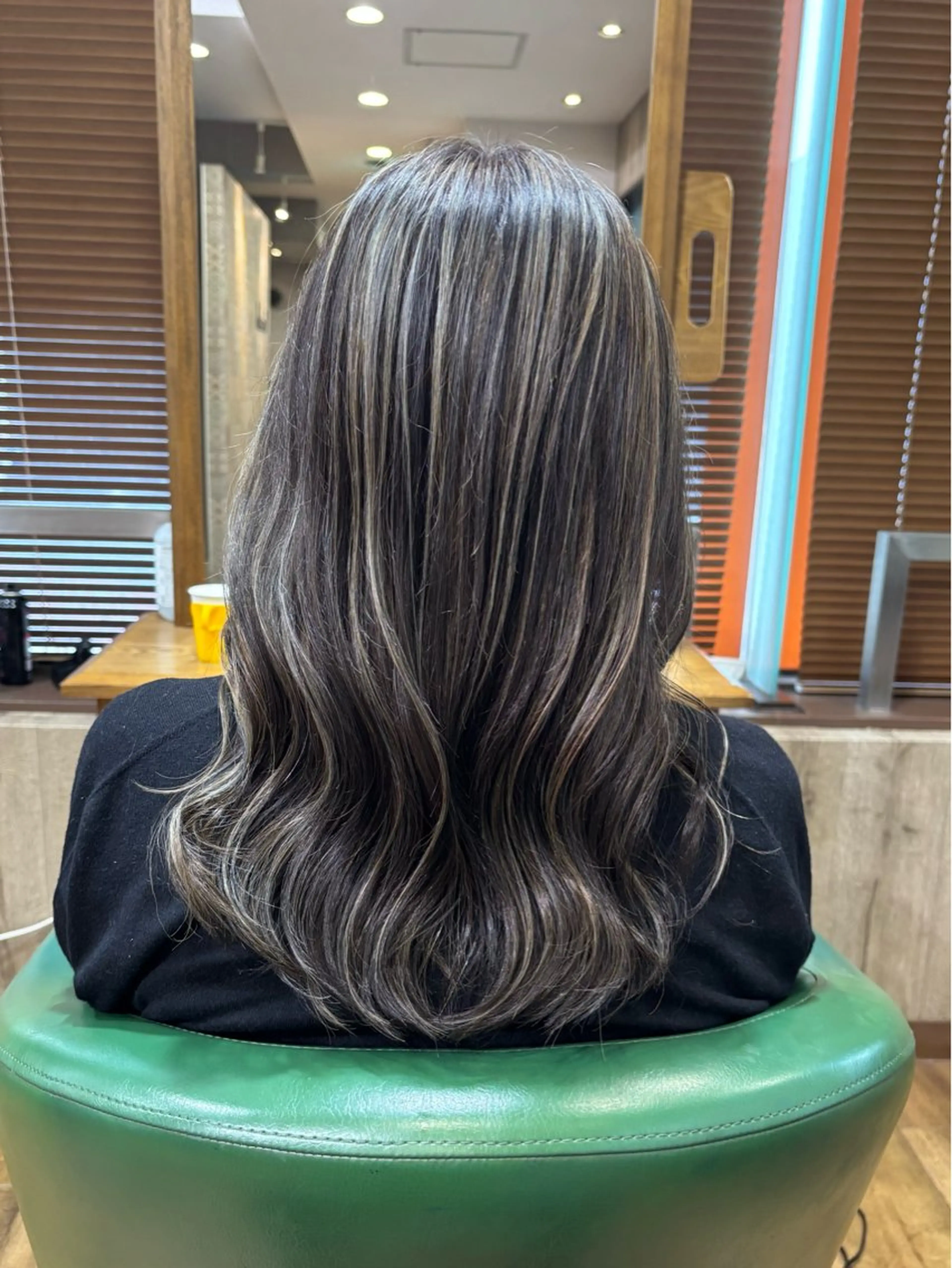 セミロング カラー カット ヘアカラー IwAsh二俣川所属・IwAsh✄﻿ アオイのヘアスタイル