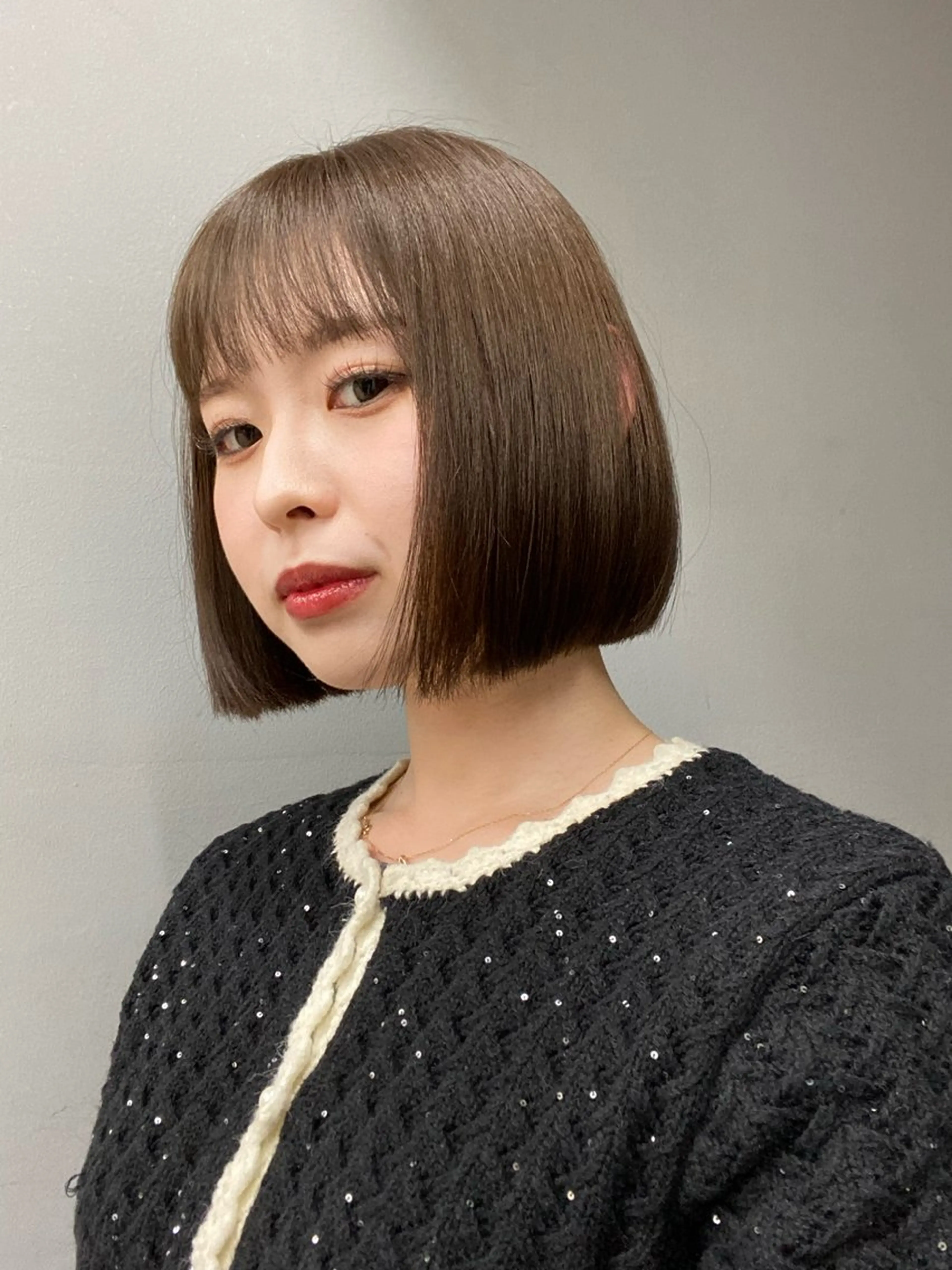 ミディアム カラー TONI&GUY   EBISU所属・星野 菜月のヘアスタイル