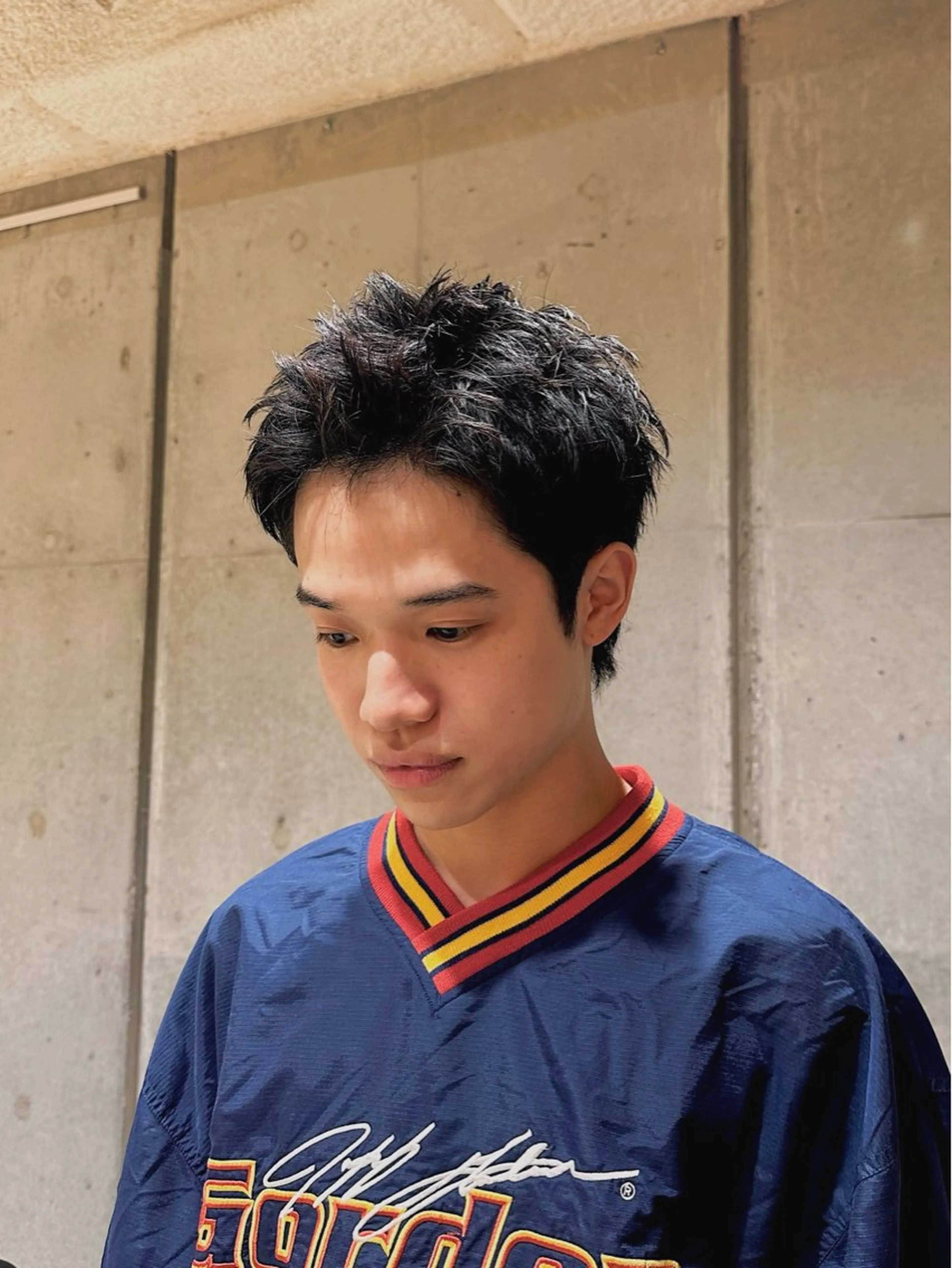ショート カット HIROKI /メンズ/艶カラーのヘアスタイル