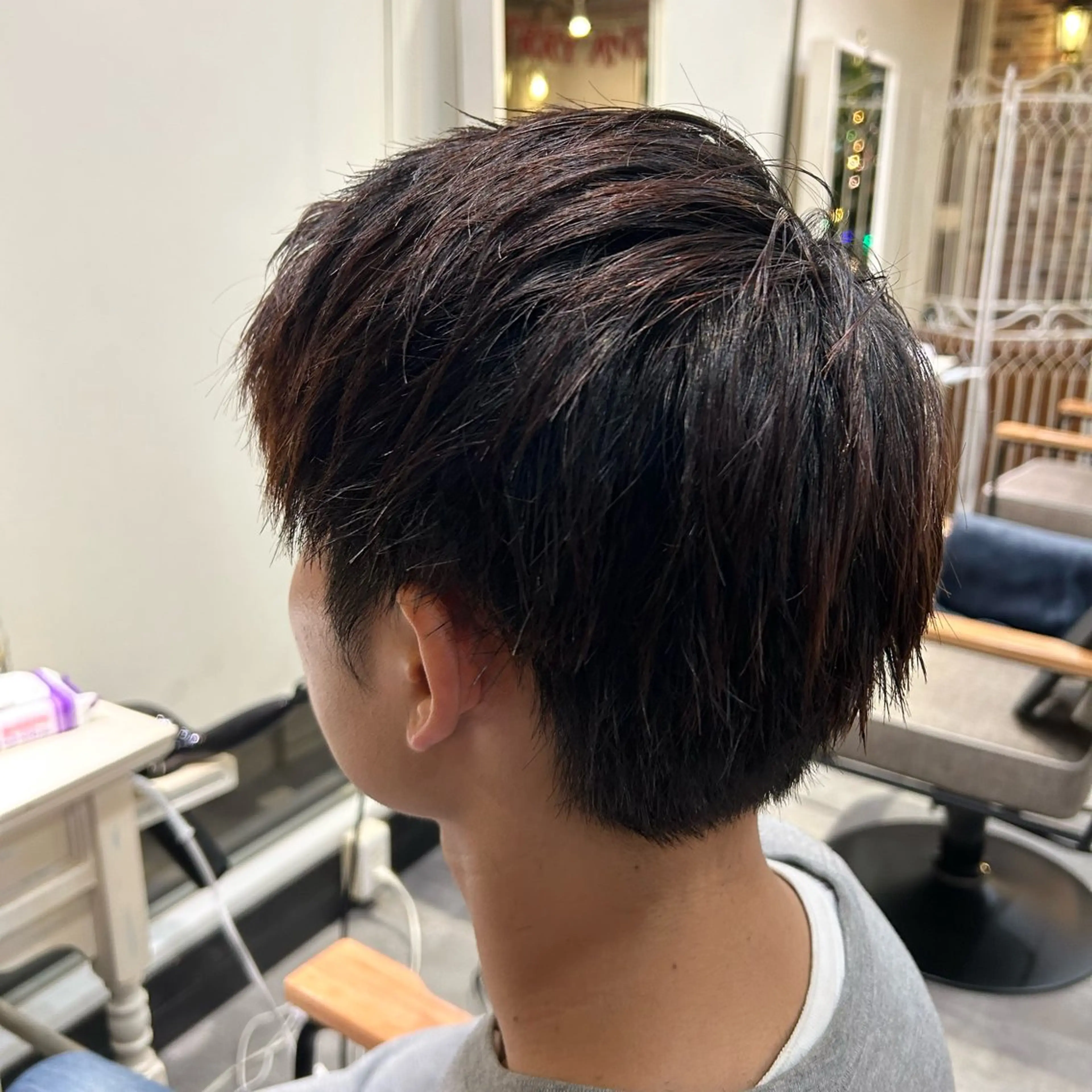 ショート メンズ メンズショート ショートヘア ЯH所属・三 浦のヘアスタイル