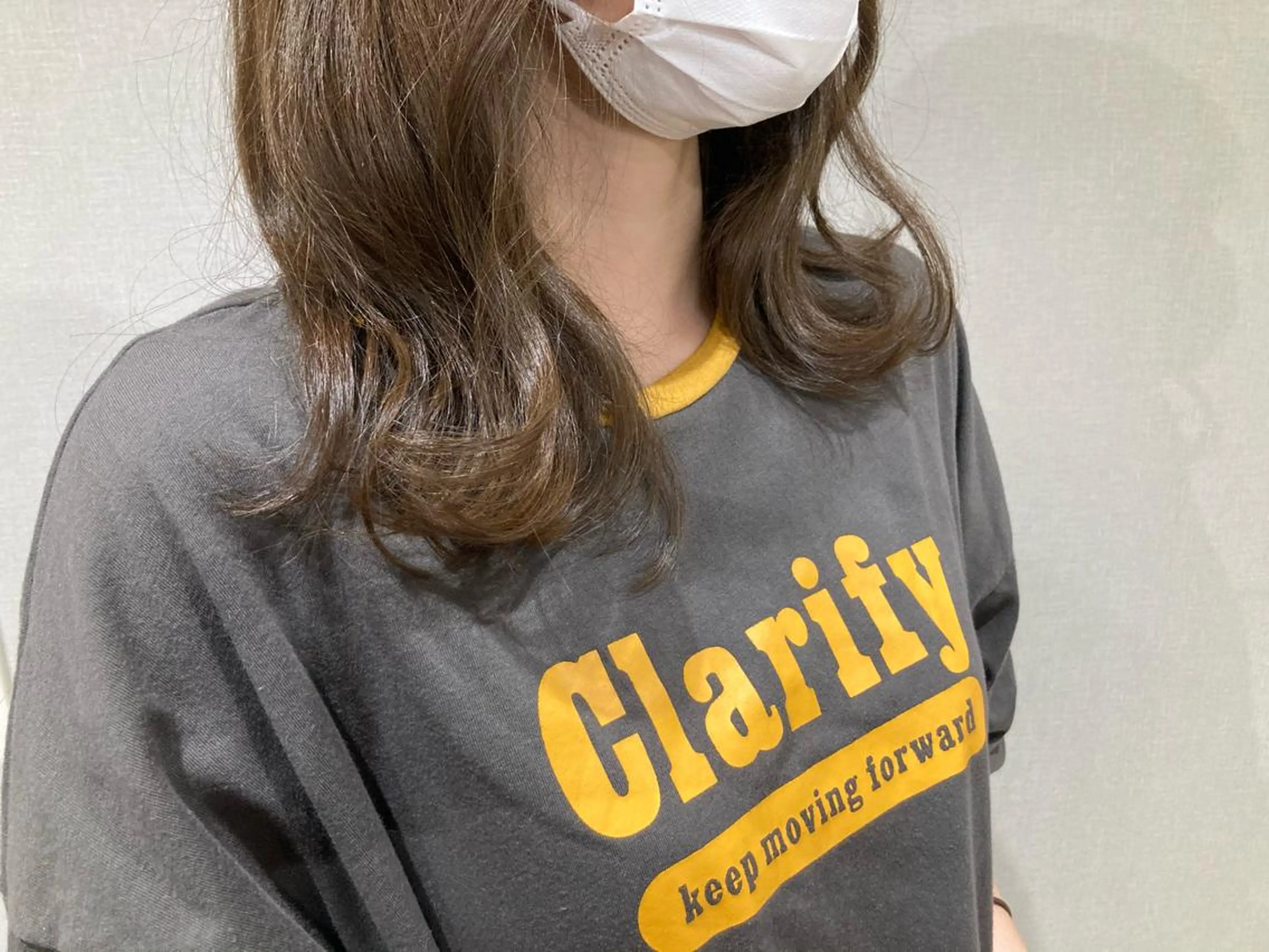 ミディアム ヘアカラー hair salon rita 野々市所属・中野 幹也のヘアスタイル