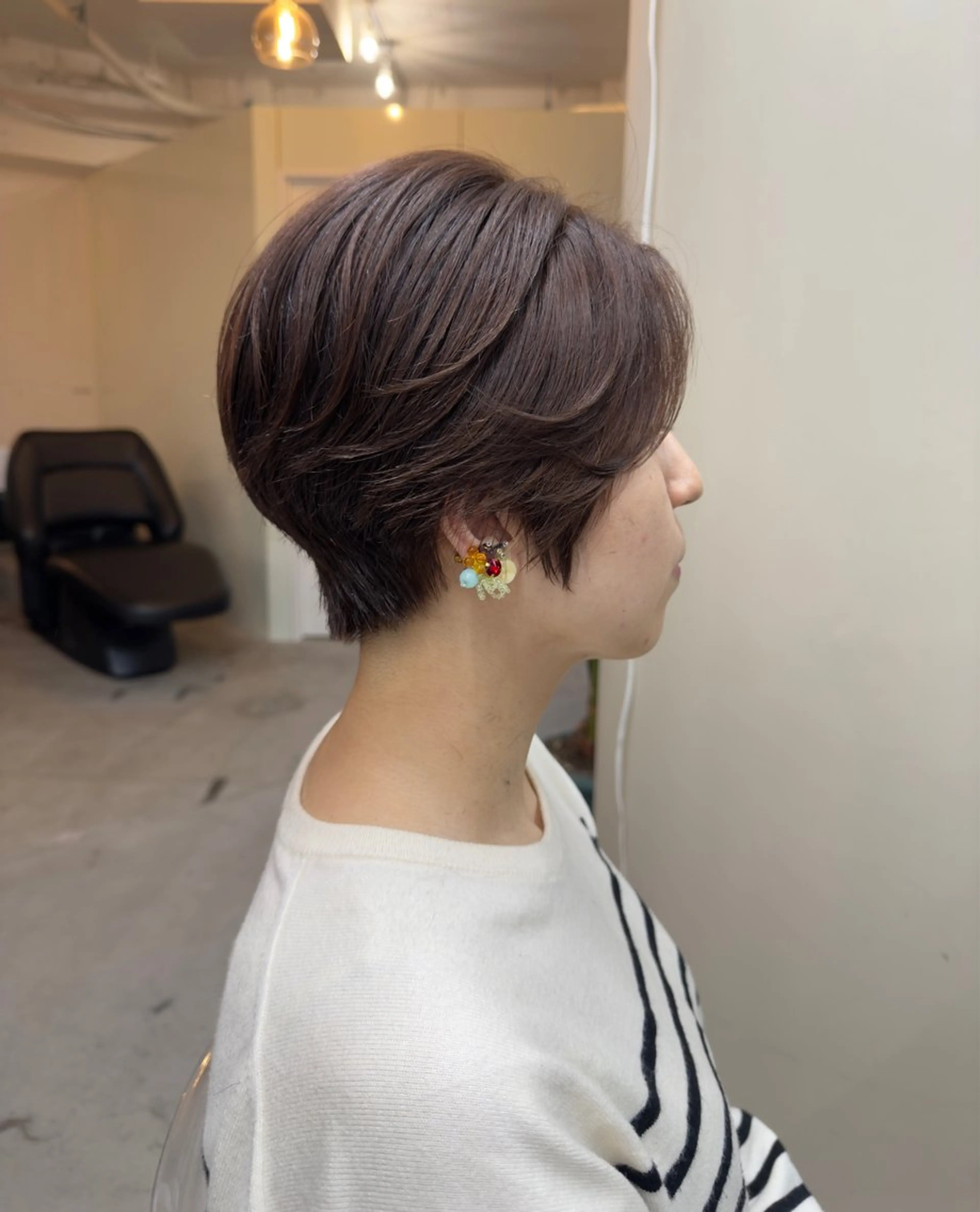 ショート くせ毛 ショートヘア カット pino.【ピノ】所属・pino代表ナガタ ユースケ/荻窪美容室のヘアスタイル