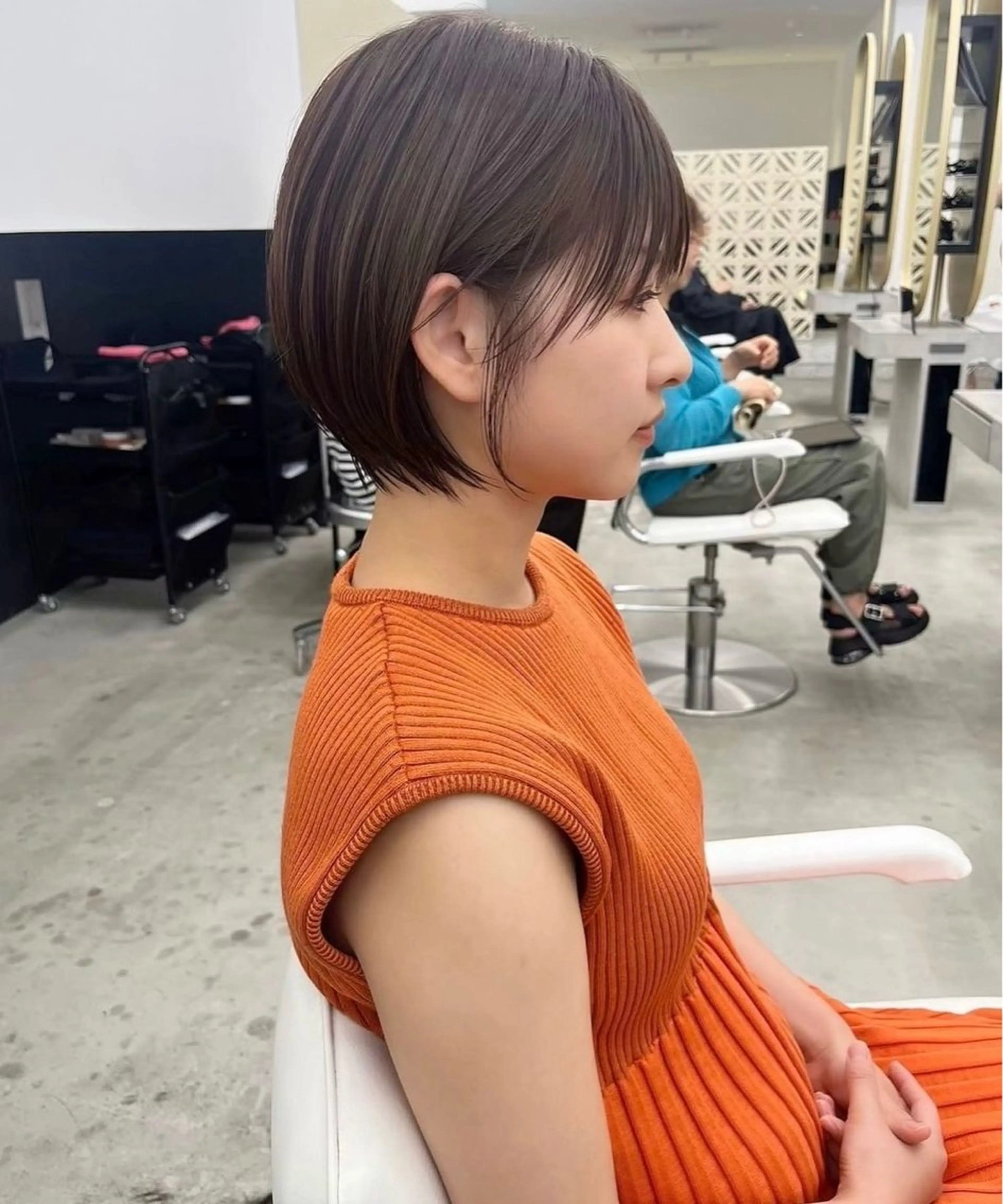 ショート カラー urara/似合わせ /ショート/ボブのヘアスタイル