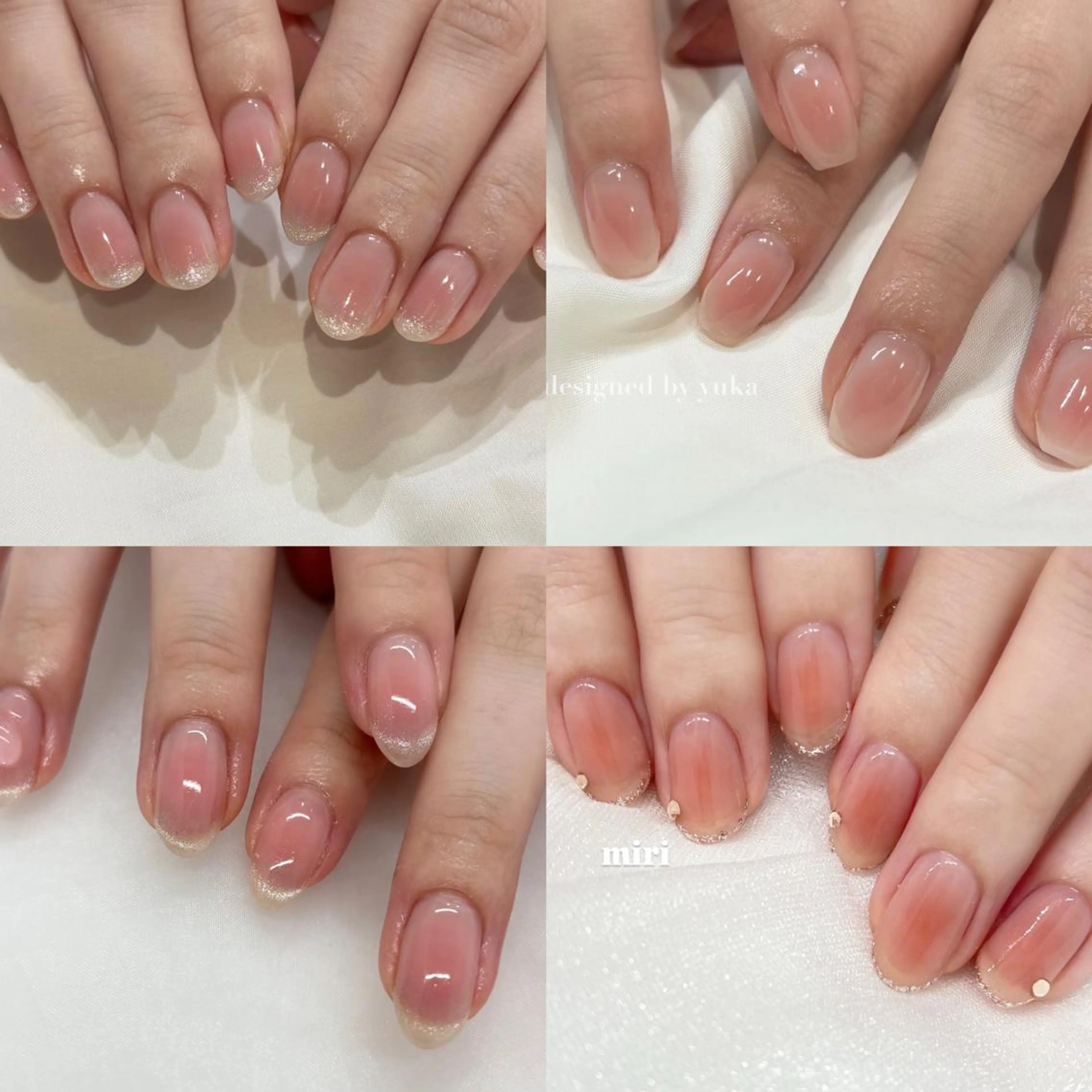 【オフ無し】チークネイル💄💓4000〜4500円の写真