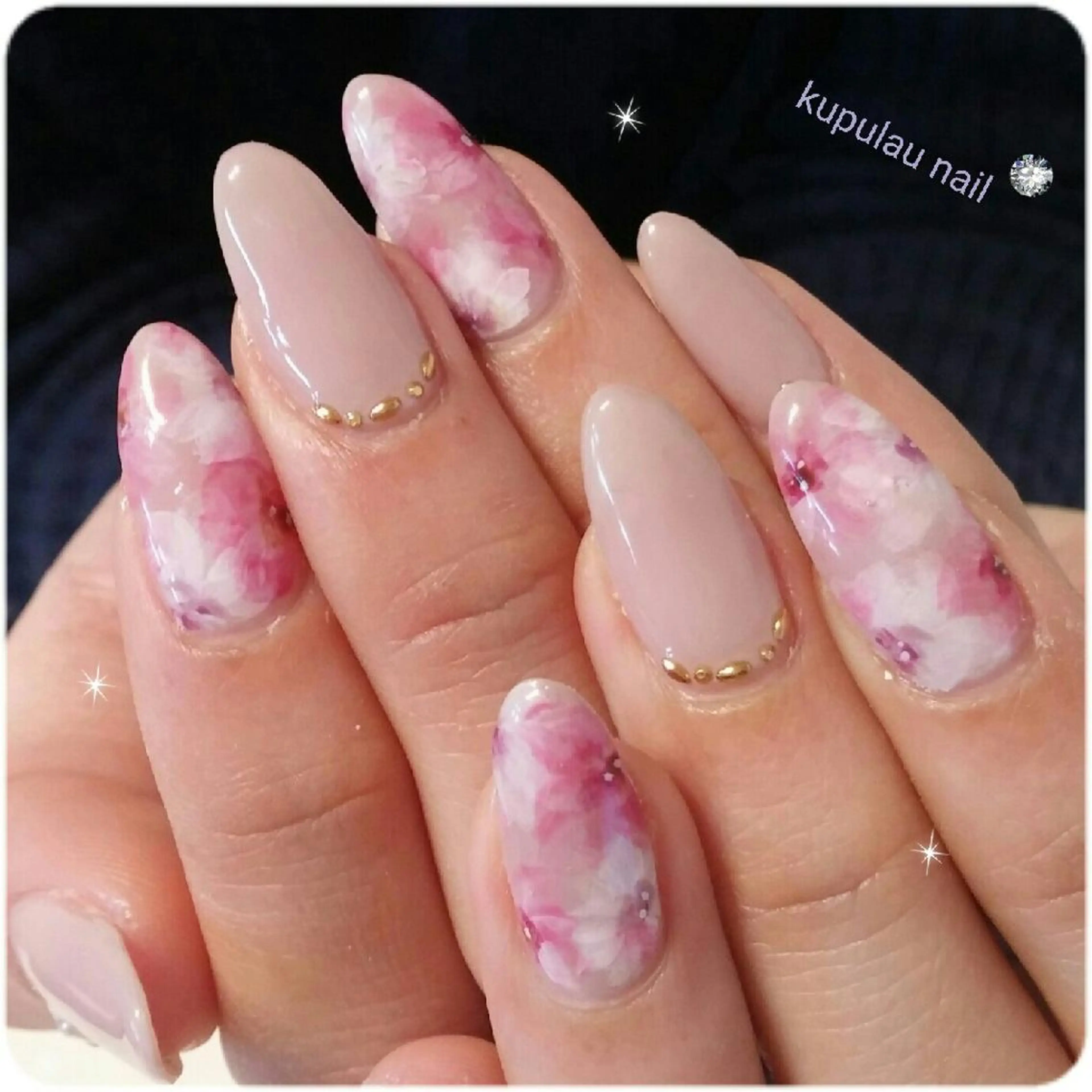 ネイル フラワーネイル ニュアンスネイル * haruのネイルデザイン