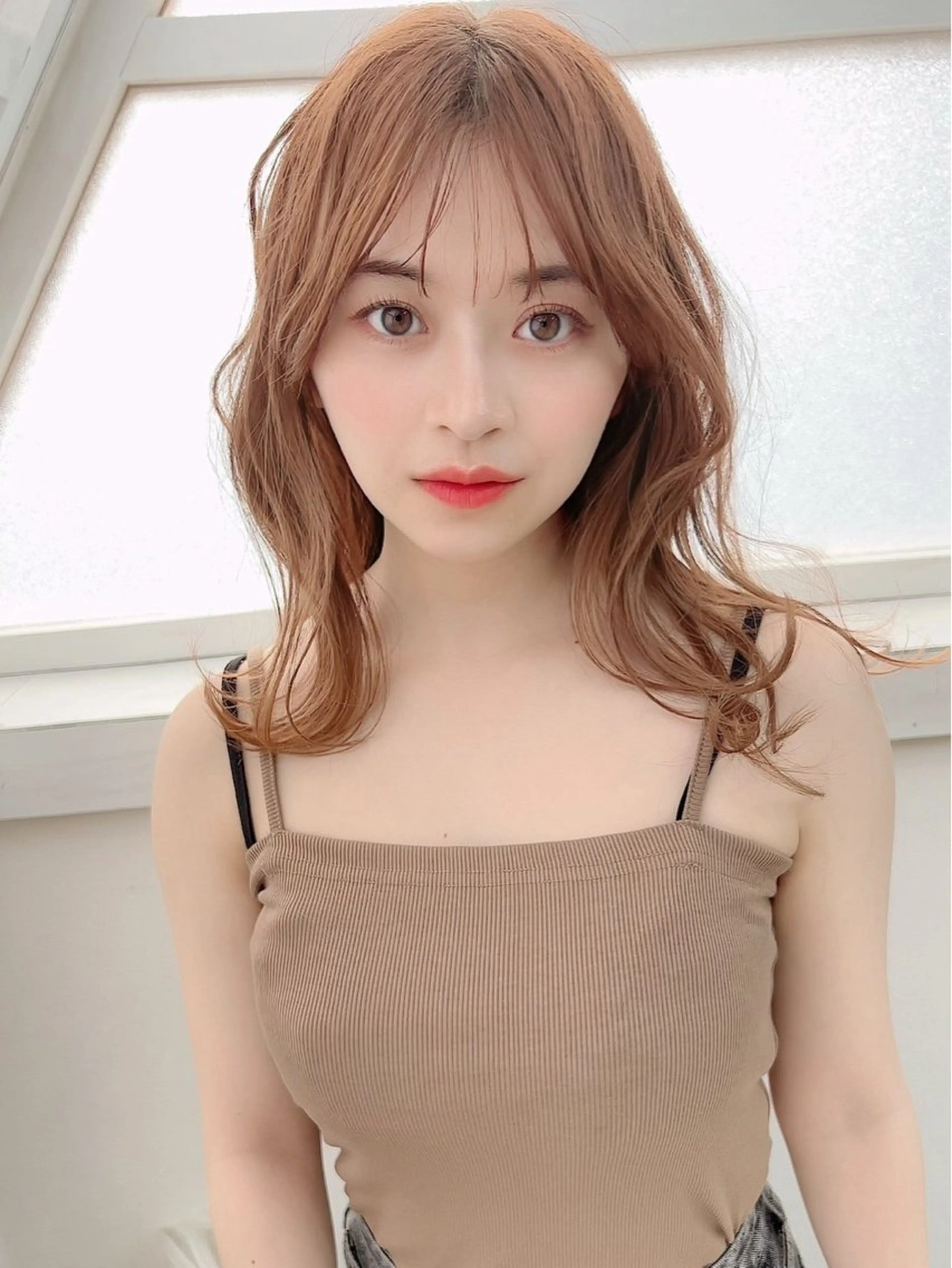 ロング カラー teddy（テディ）所属・村瀬 茜のヘアスタイル