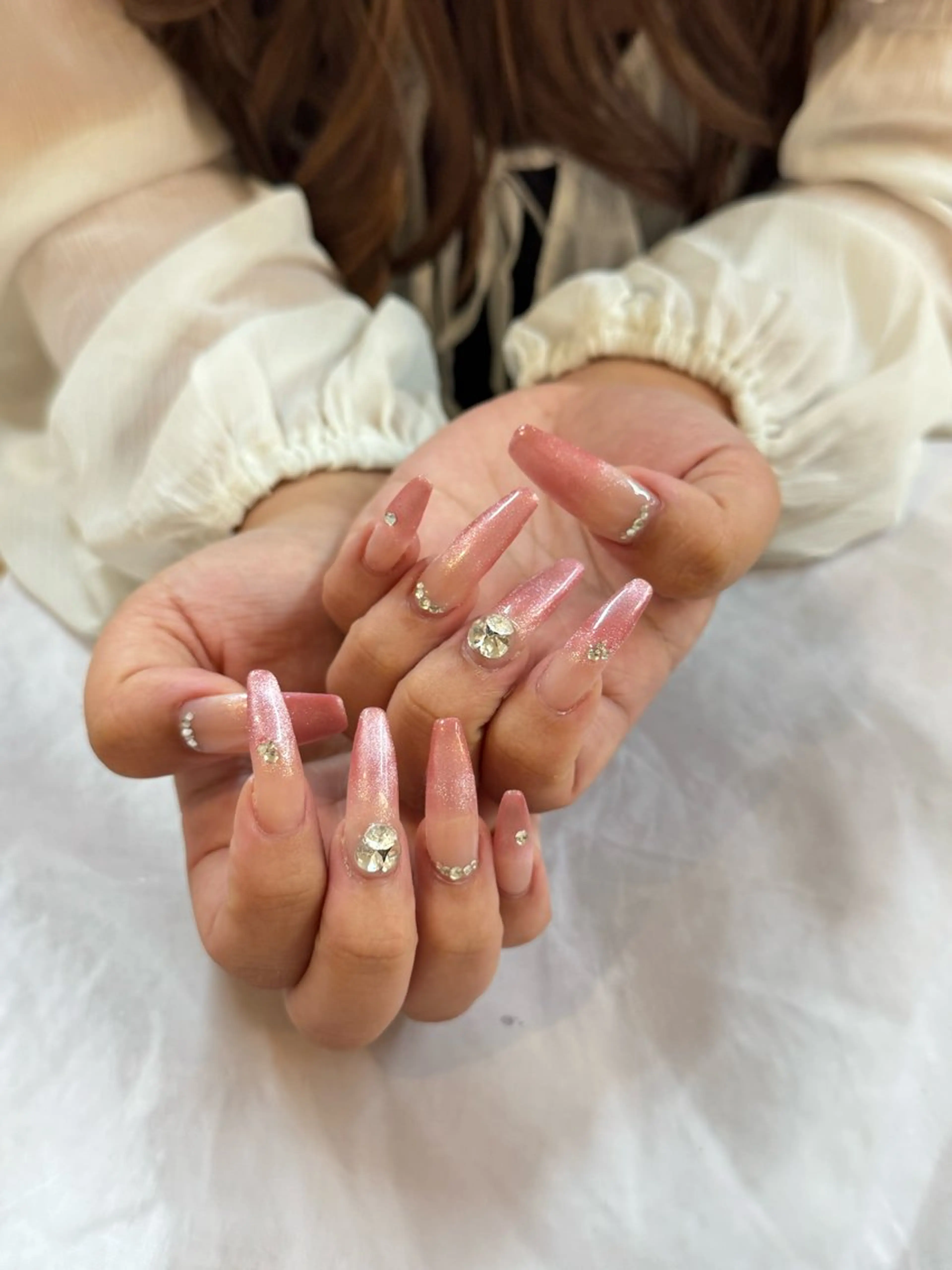 ネイル 持ち込み ネイルチップ Mizushina Manamiのネイルデザイン
