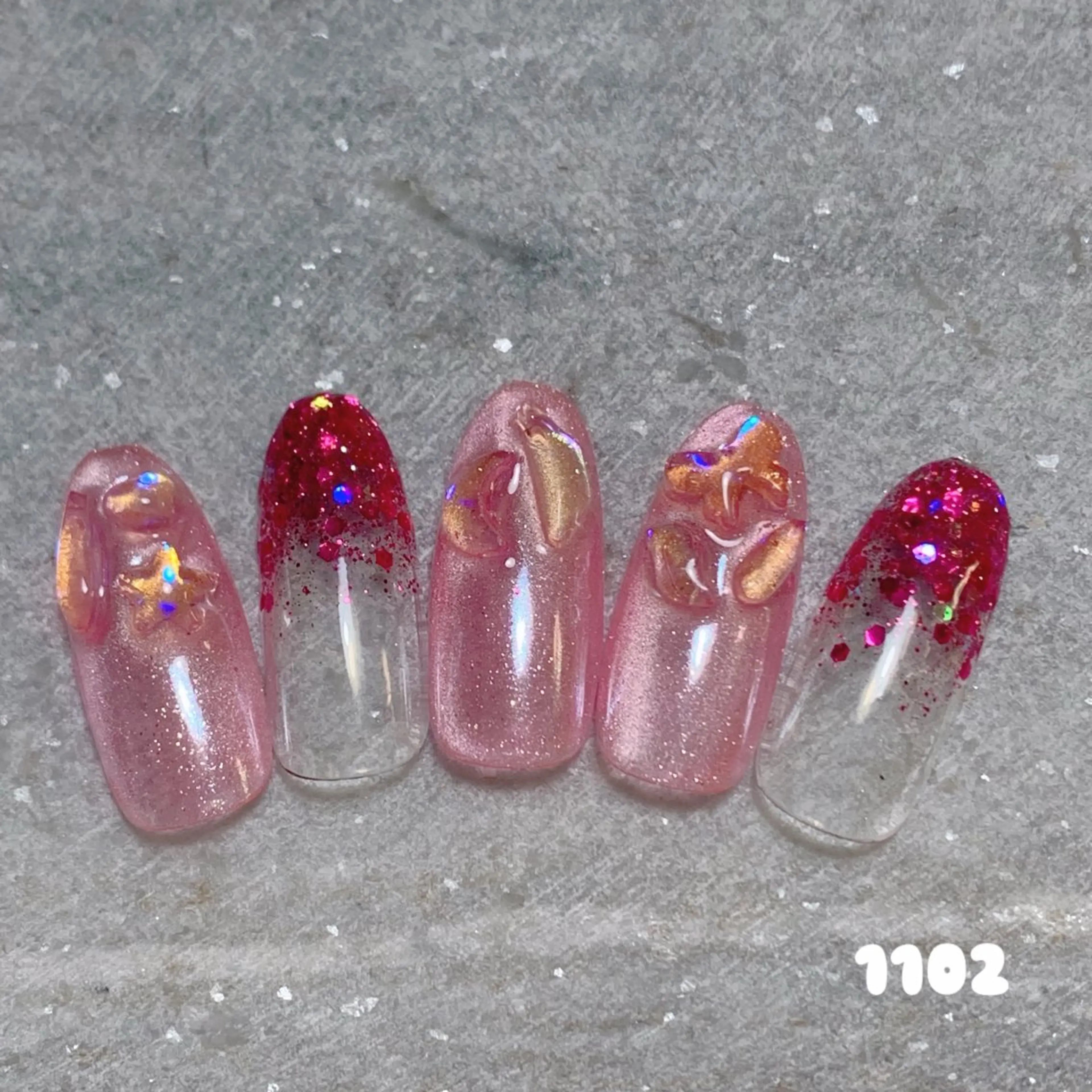 ネイル ハンドネイル nail salon 1102のネイルデザイン