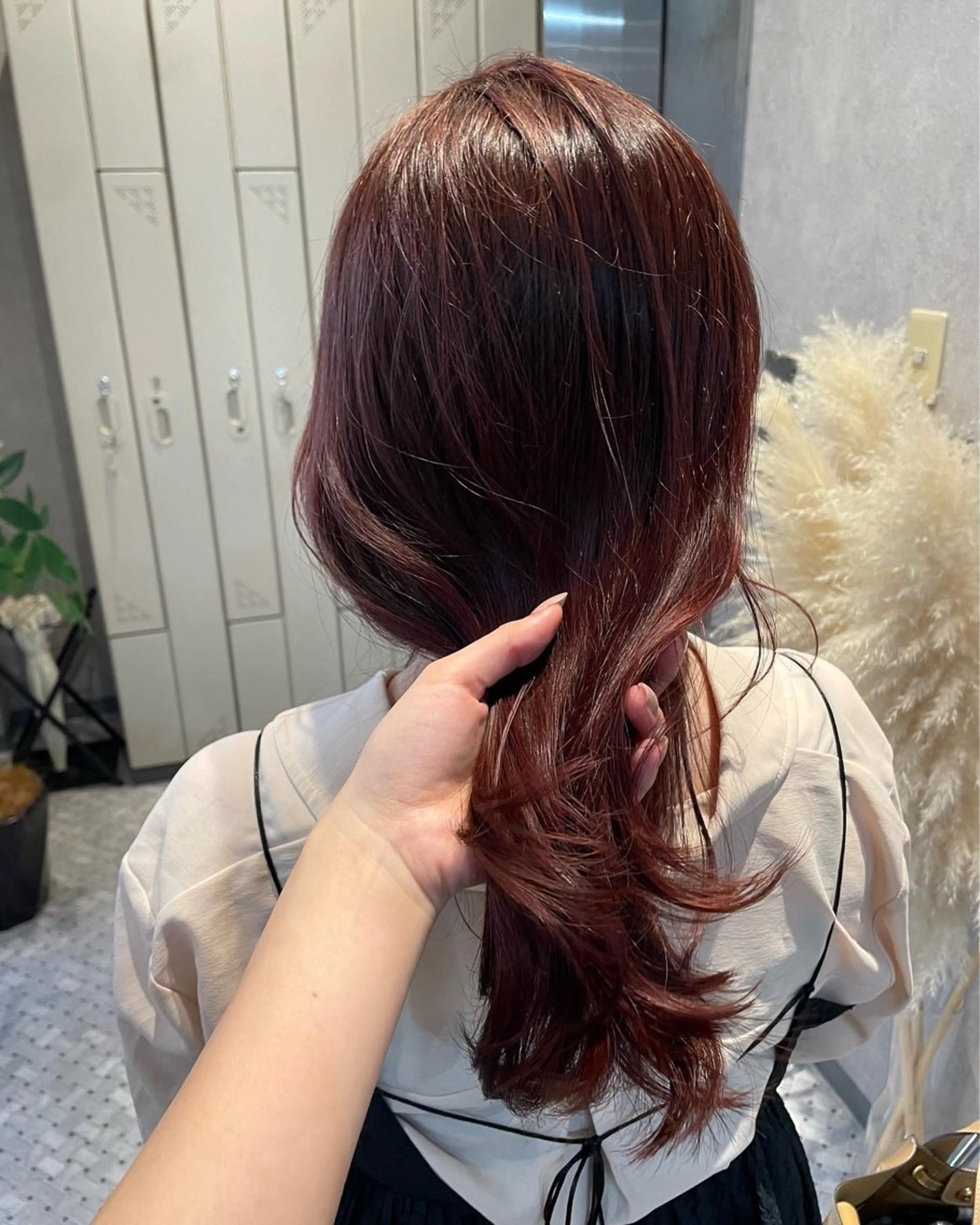 セミロング 女性スタイリスト専門サロン Zina 天神西通り所属・艶髪韓国ヘア MANAMI🎀のヘアスタイル