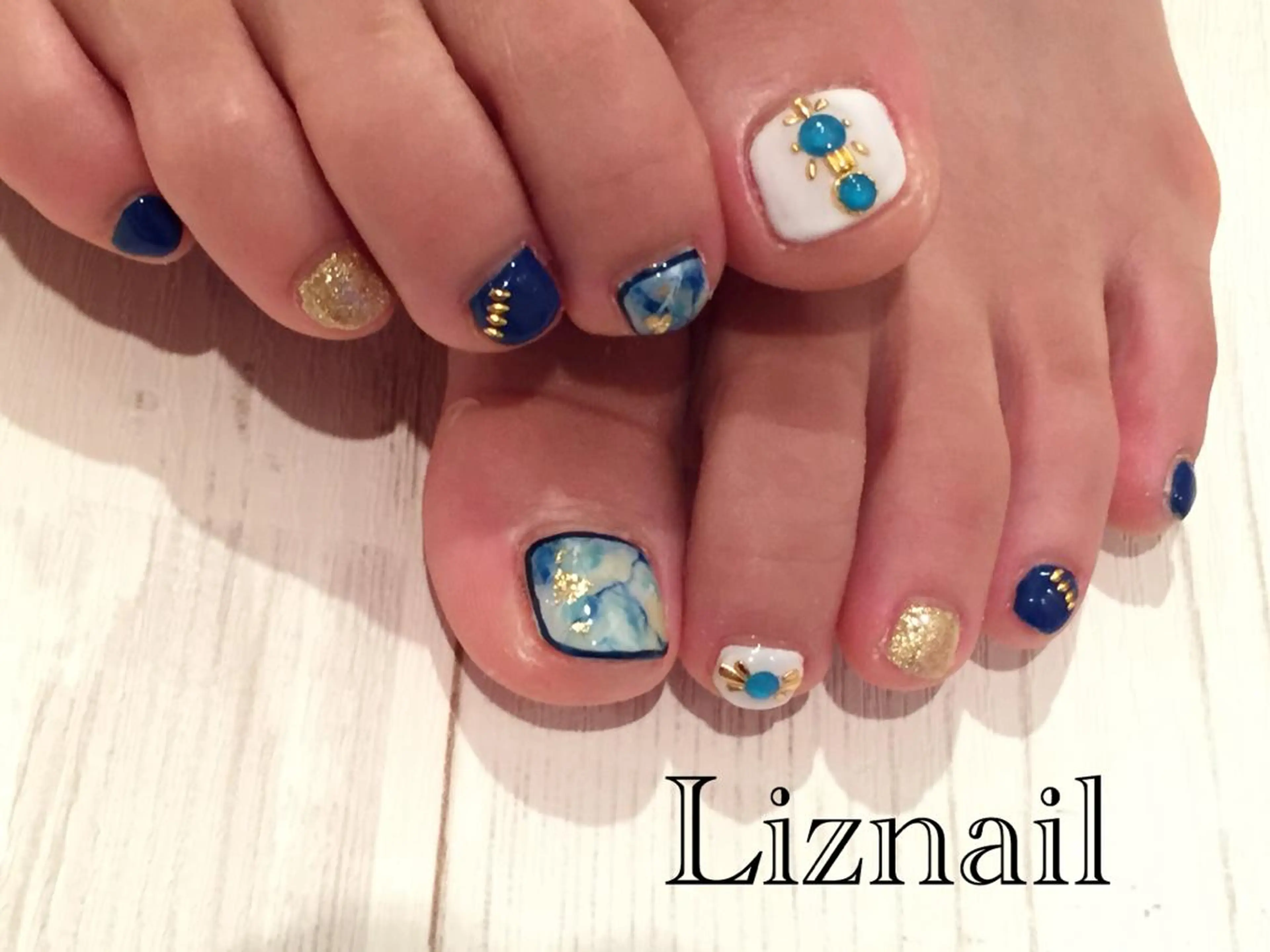 ネイル フットネイル Rawr / saoriのネイルデザイン