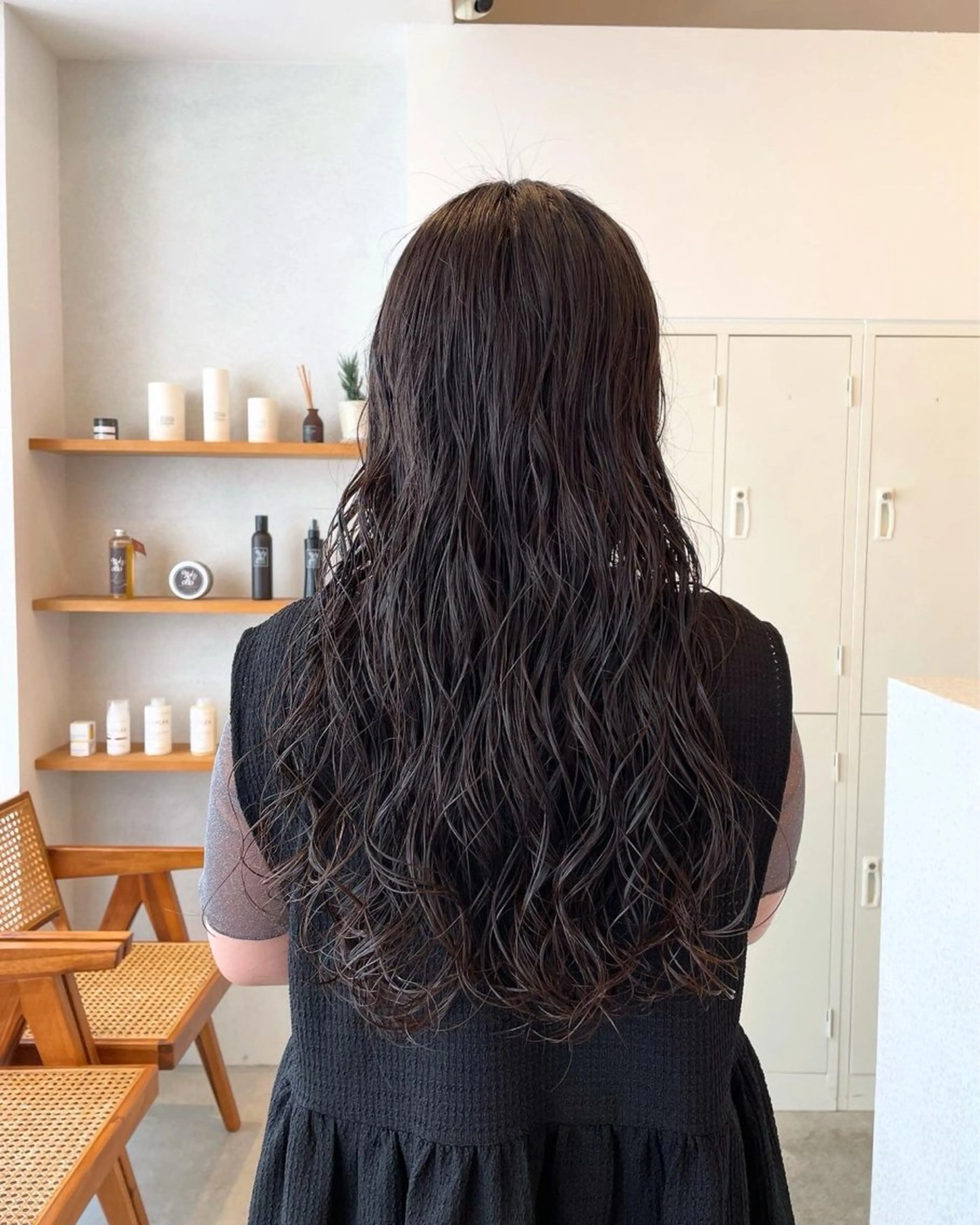 【ロングカット+コスメパーマ】20代女性💡⚠︎16:00以降のみ※メッセージのやり取り後にご予約確定となります！の写真
