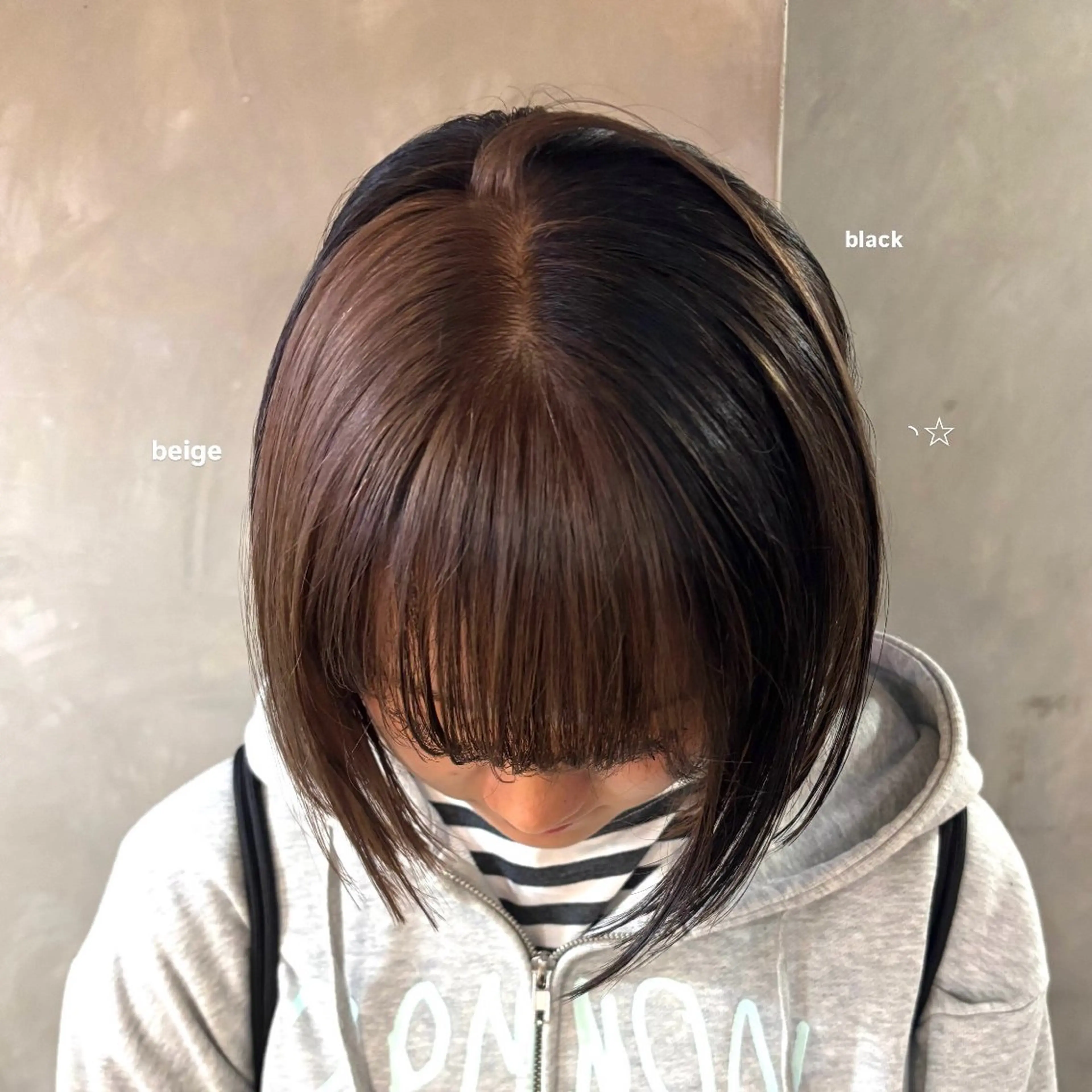 ミディアム カラー カット ヘアカラー トリートメント fosta 女性専用サロン所属・moe🎀 ブリーチ♡ガーリーのヘアスタイル