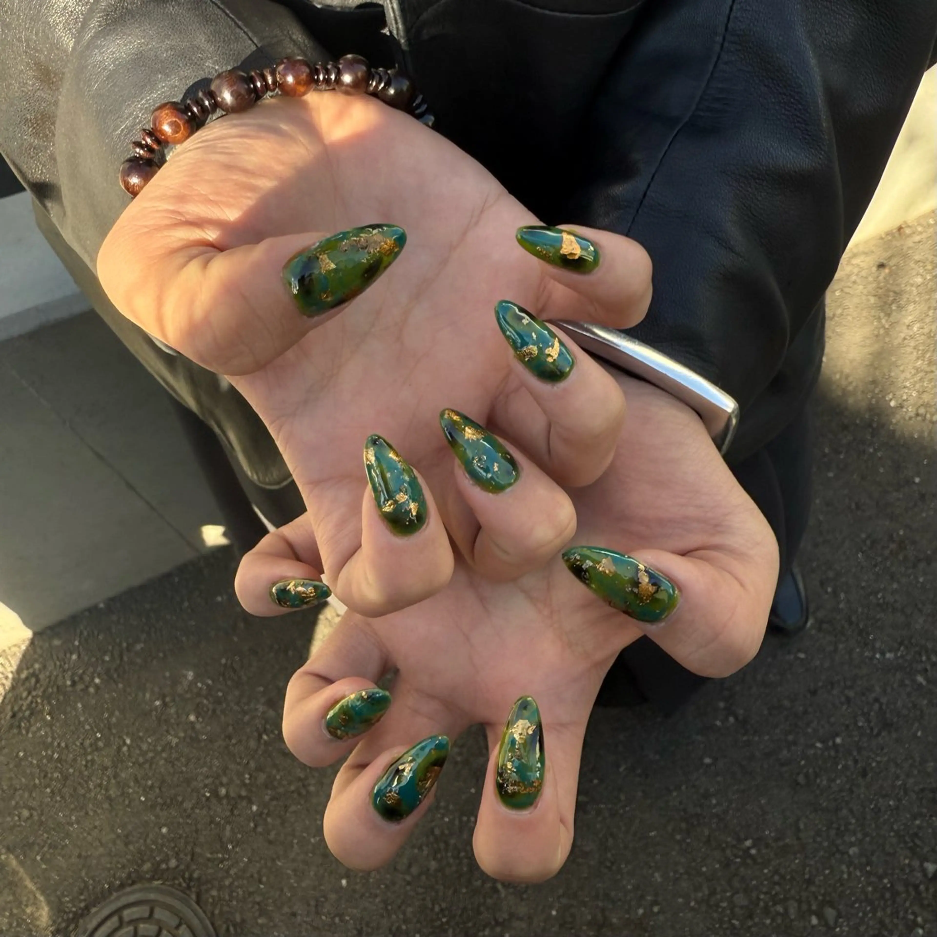 メンズ ハンドネイル 【REVE】 Niraiのネイルデザイン