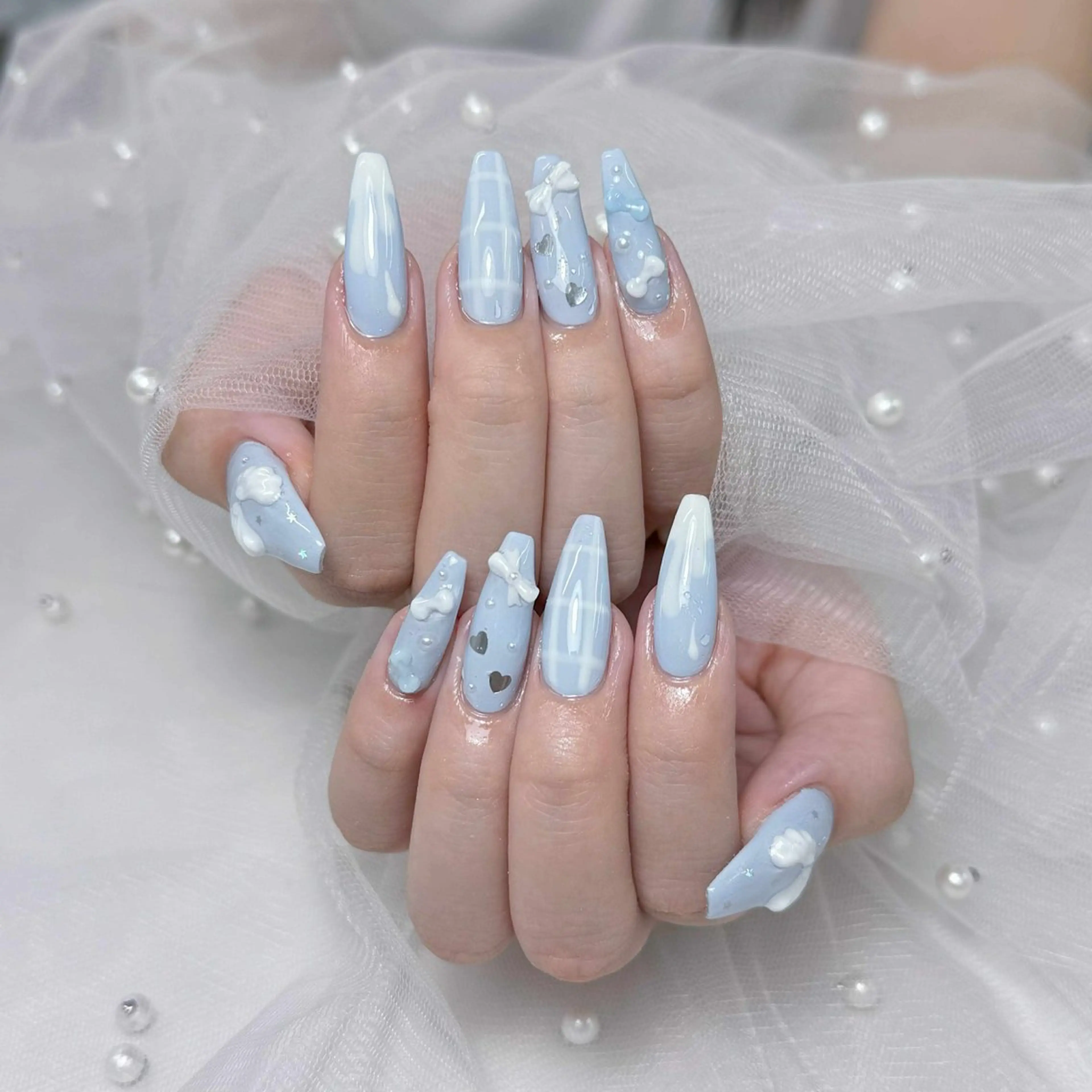 ネイル ハンドネイル ハンドケア Nova Nail Nambaのネイルデザイン