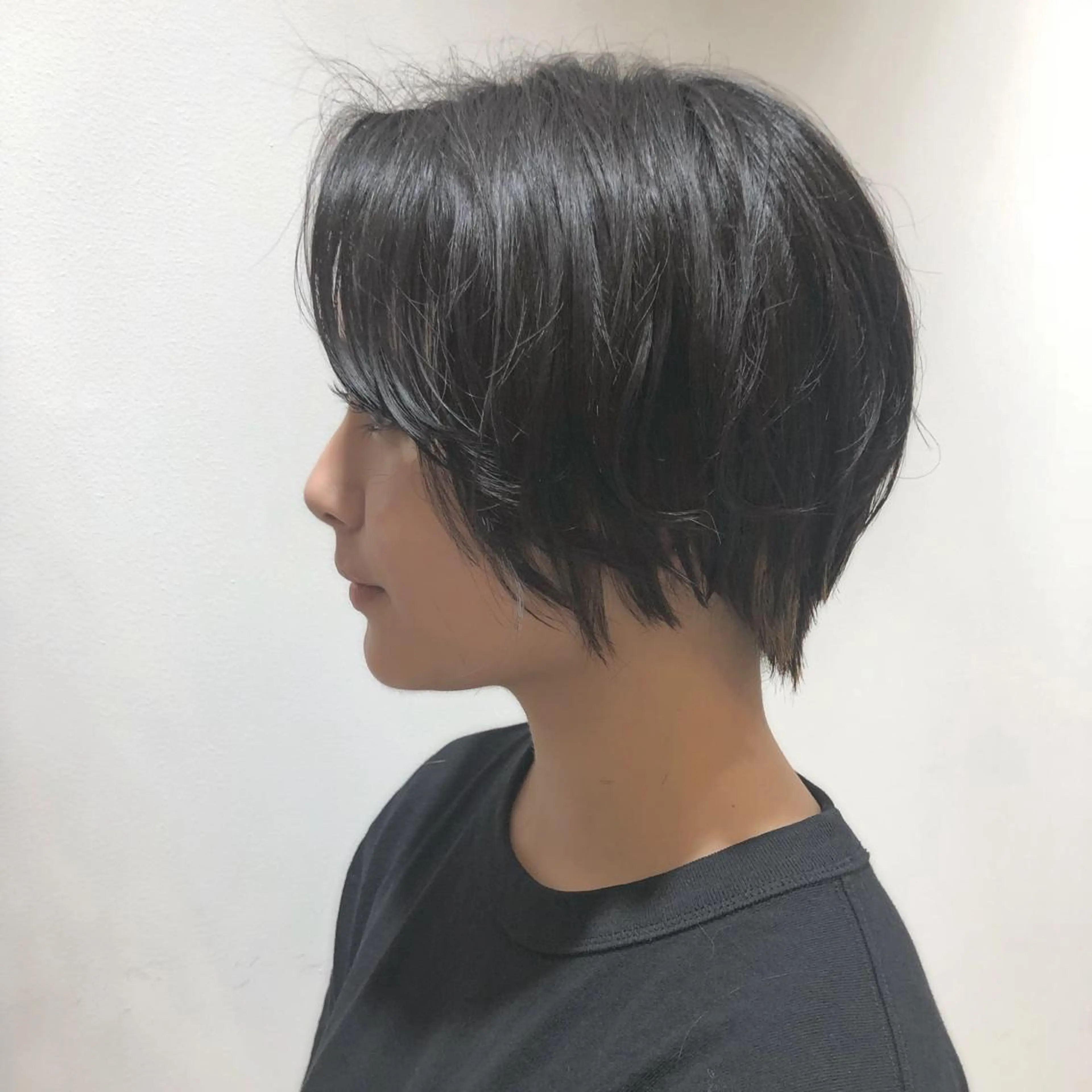 ショート ショートヘア カット 江原 彩華のヘアスタイル