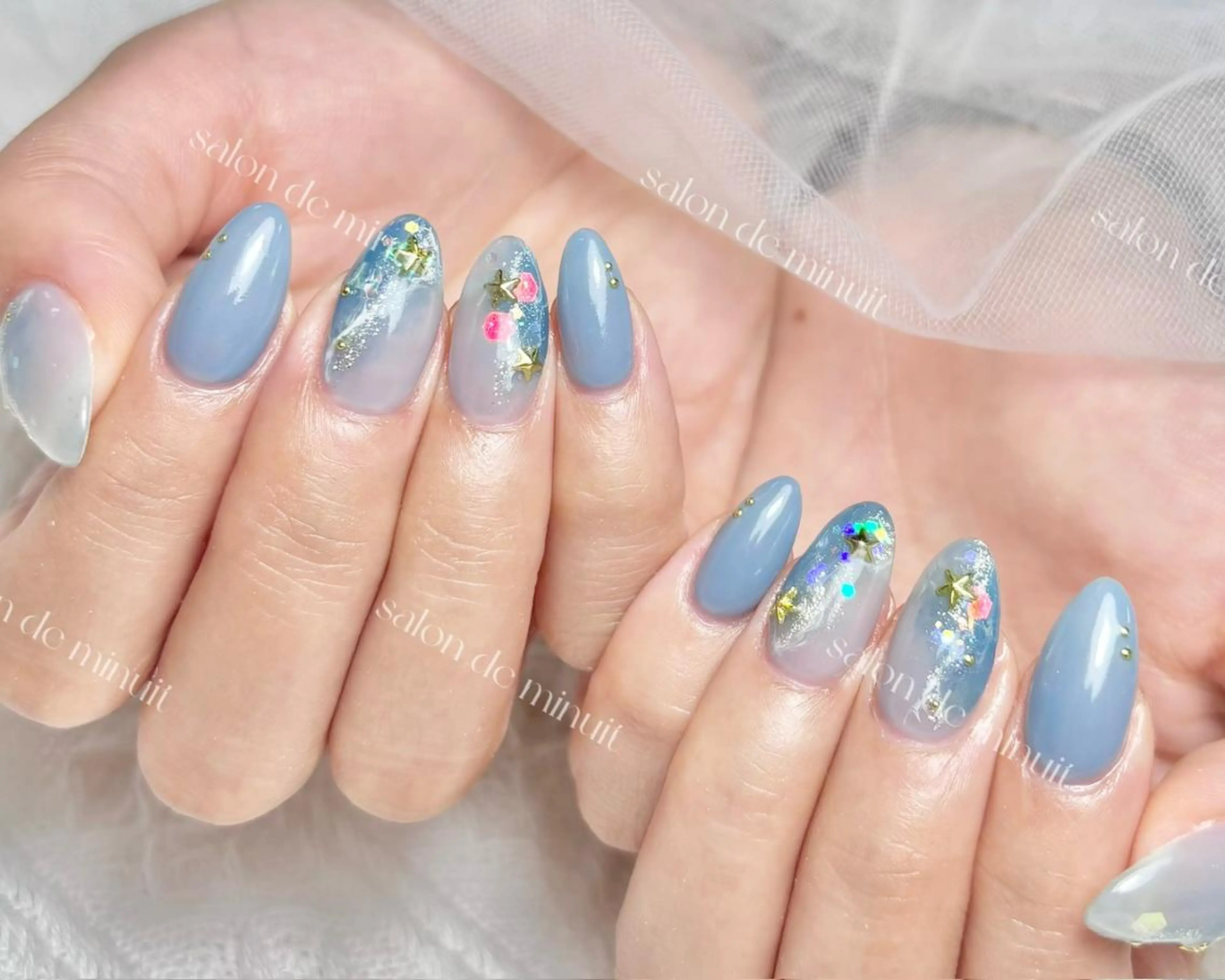 ネイル Salon de Minuit🦩のネイルデザイン