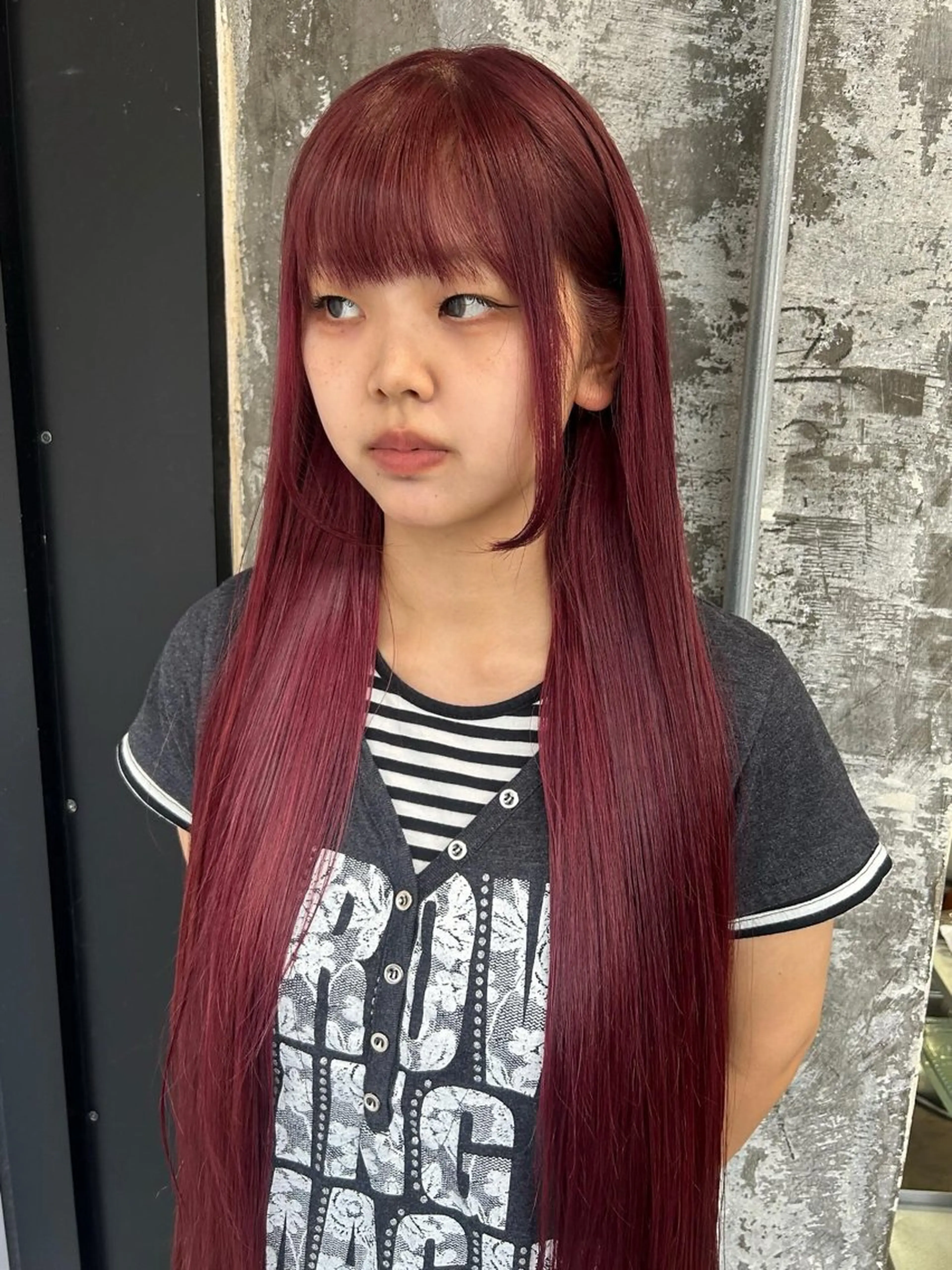 ロング シールエクステ エクステ 髪質改善 ロング トリートメント ヘアカラー 【 pia 】 とものヘアスタイル